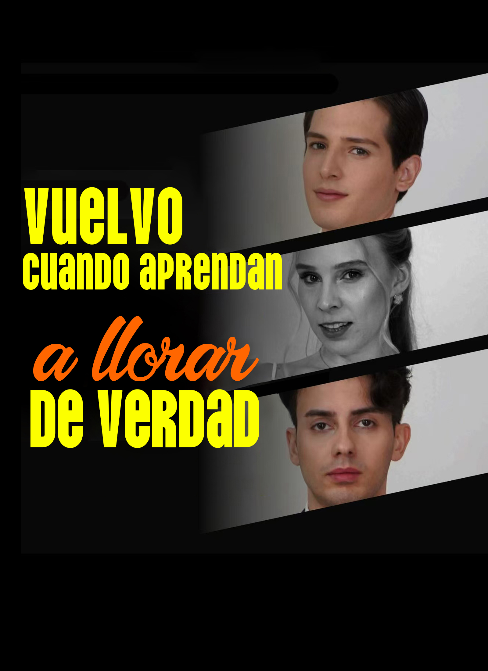 Portada de Vuelvo cuando aprendan a llorar de verdad