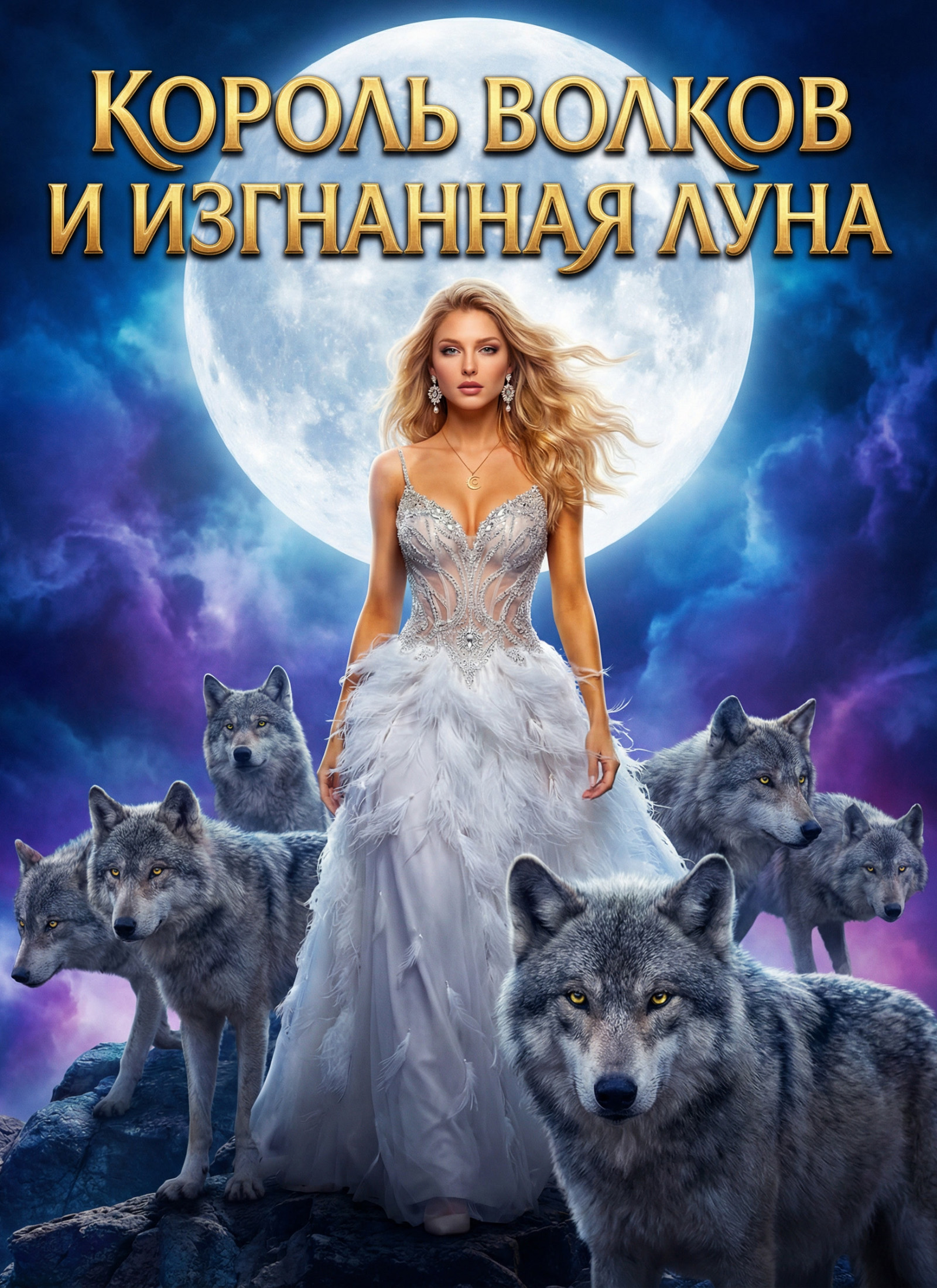 Обложка «[Дубляж]Король волков и изгнанная Луна»