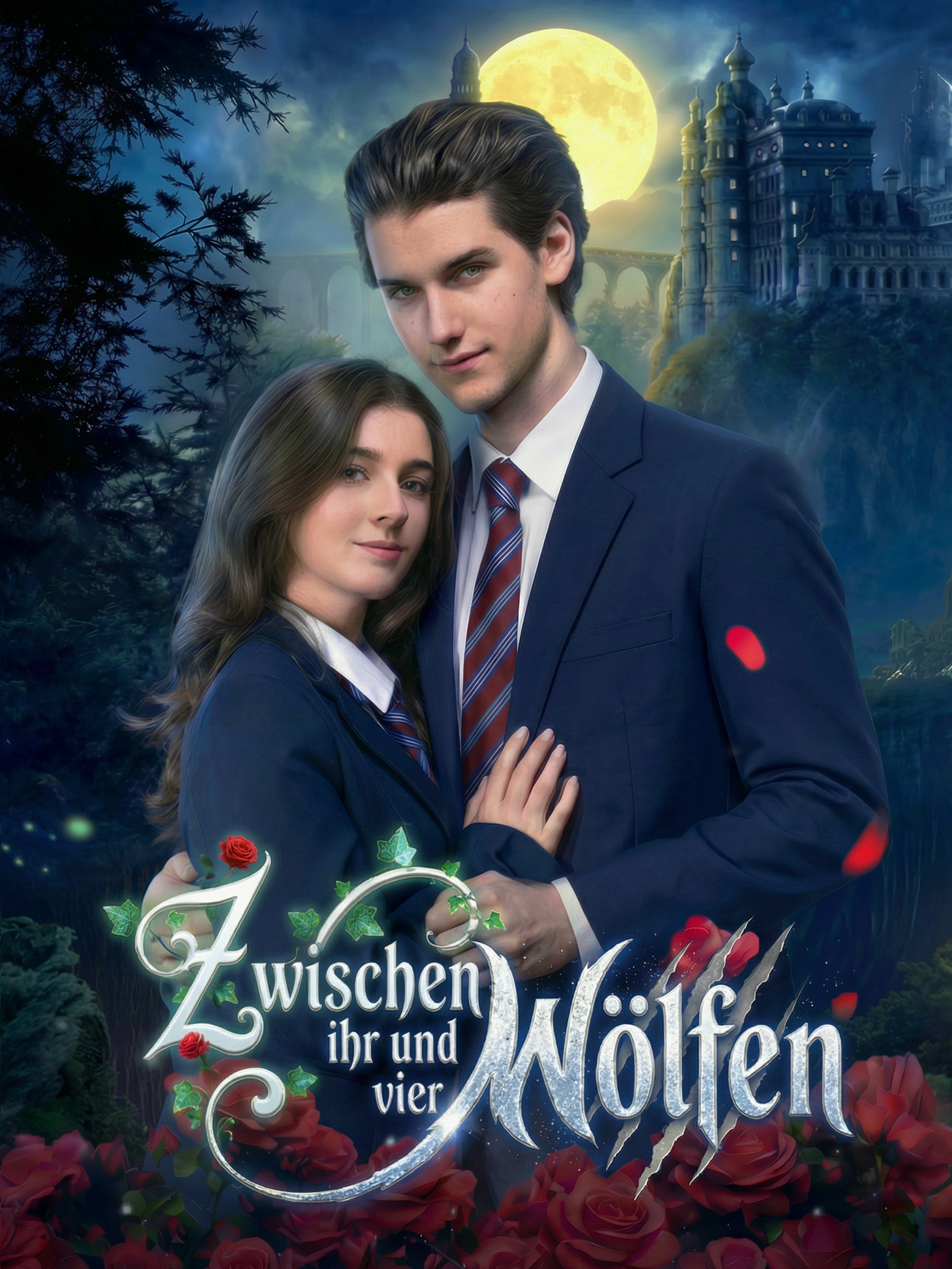 Zwischen ihr und vier Wölfen