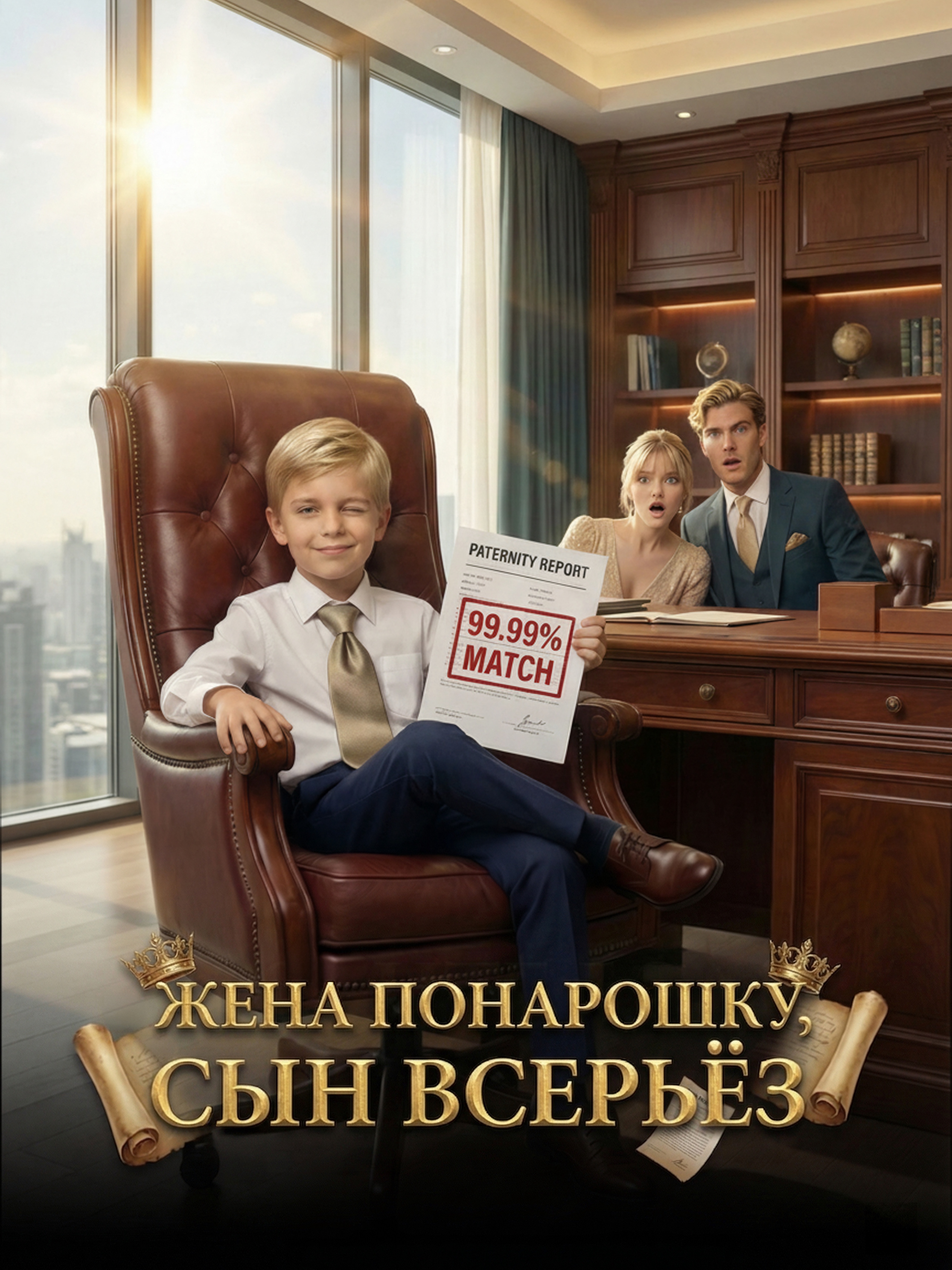 Жена понарошку, сын всерьёз (Дубляж)