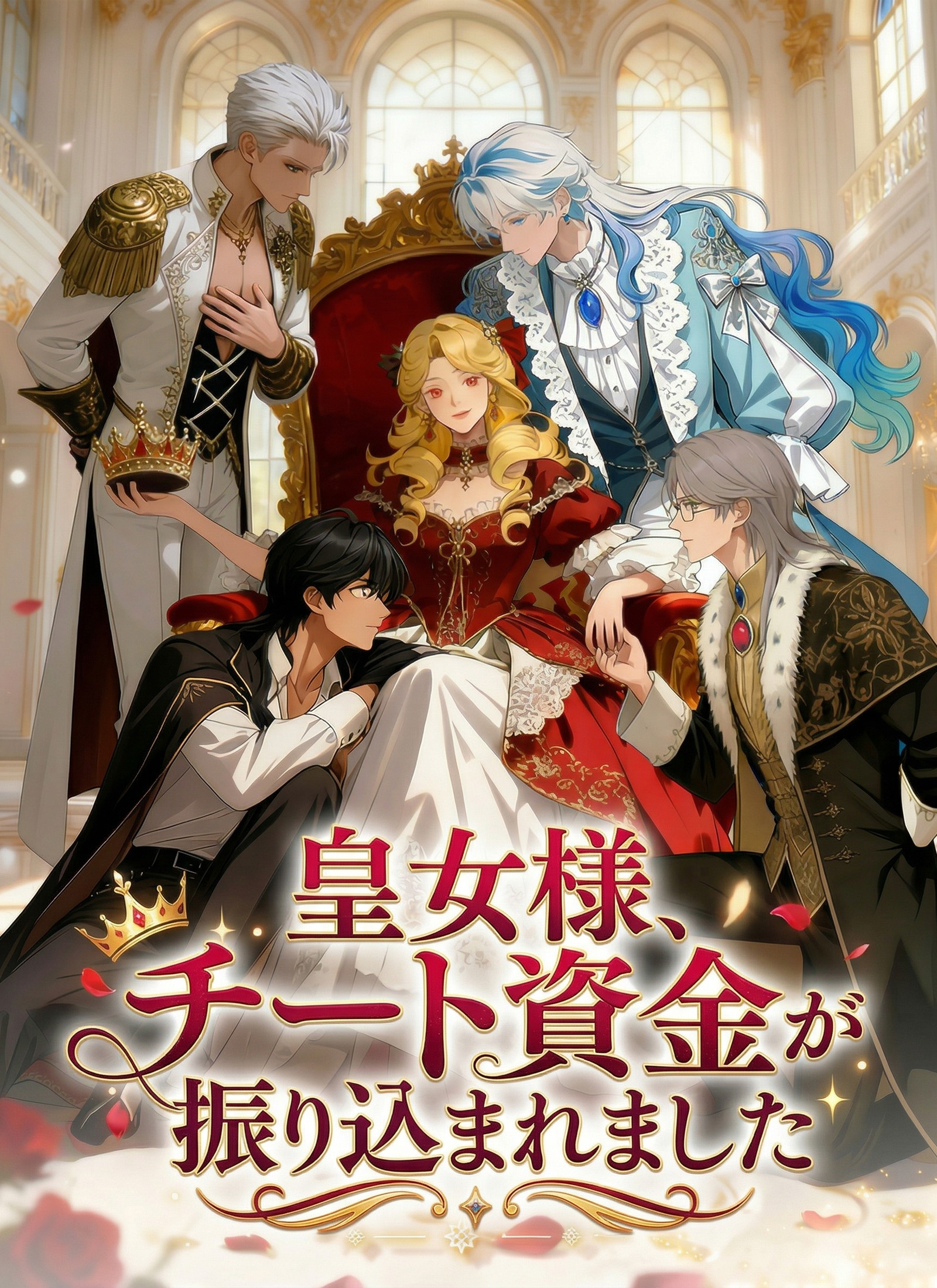 皇女様、チート資金が振り込まれました