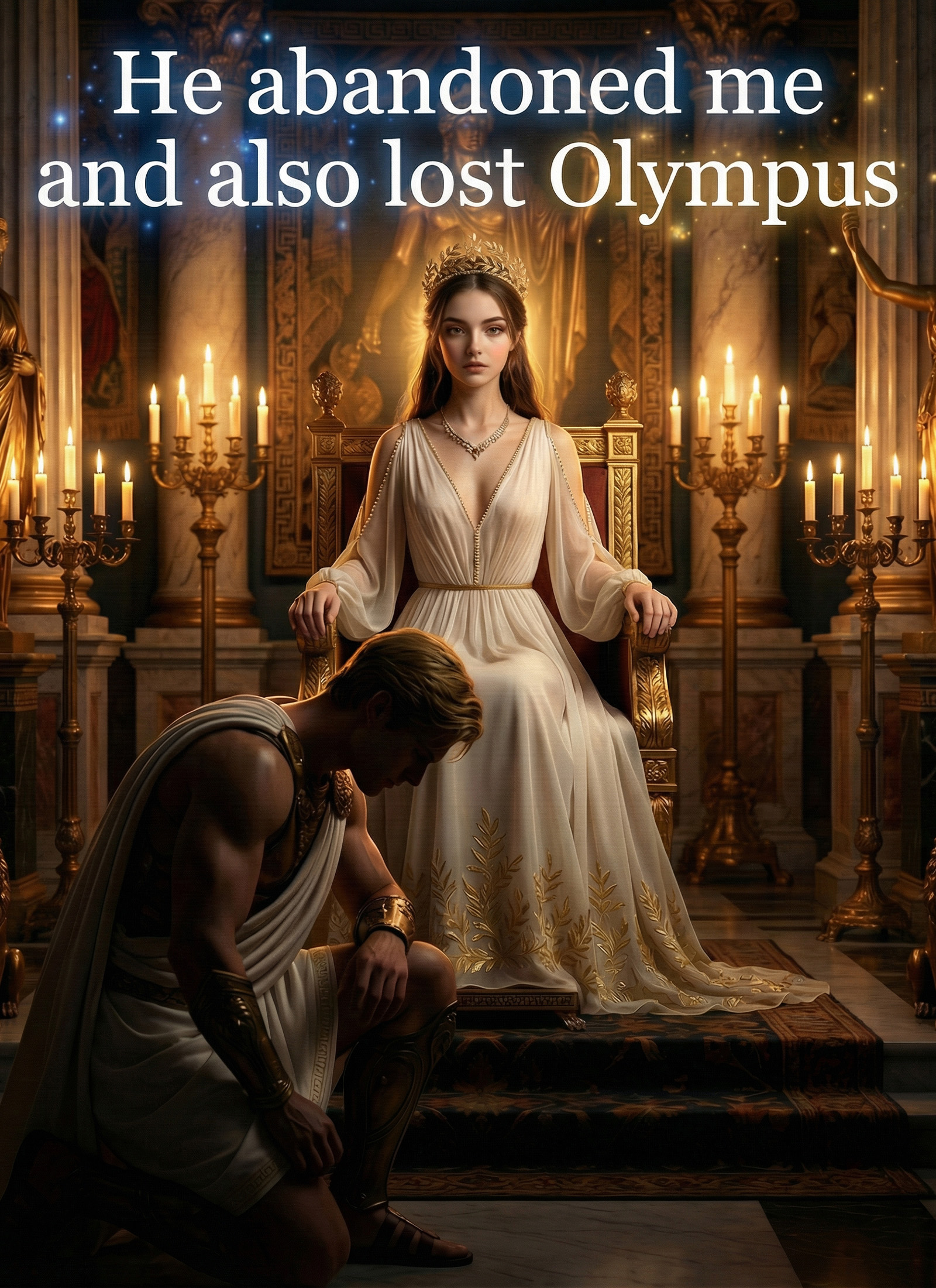 He abandoned me and also lost Olympus.