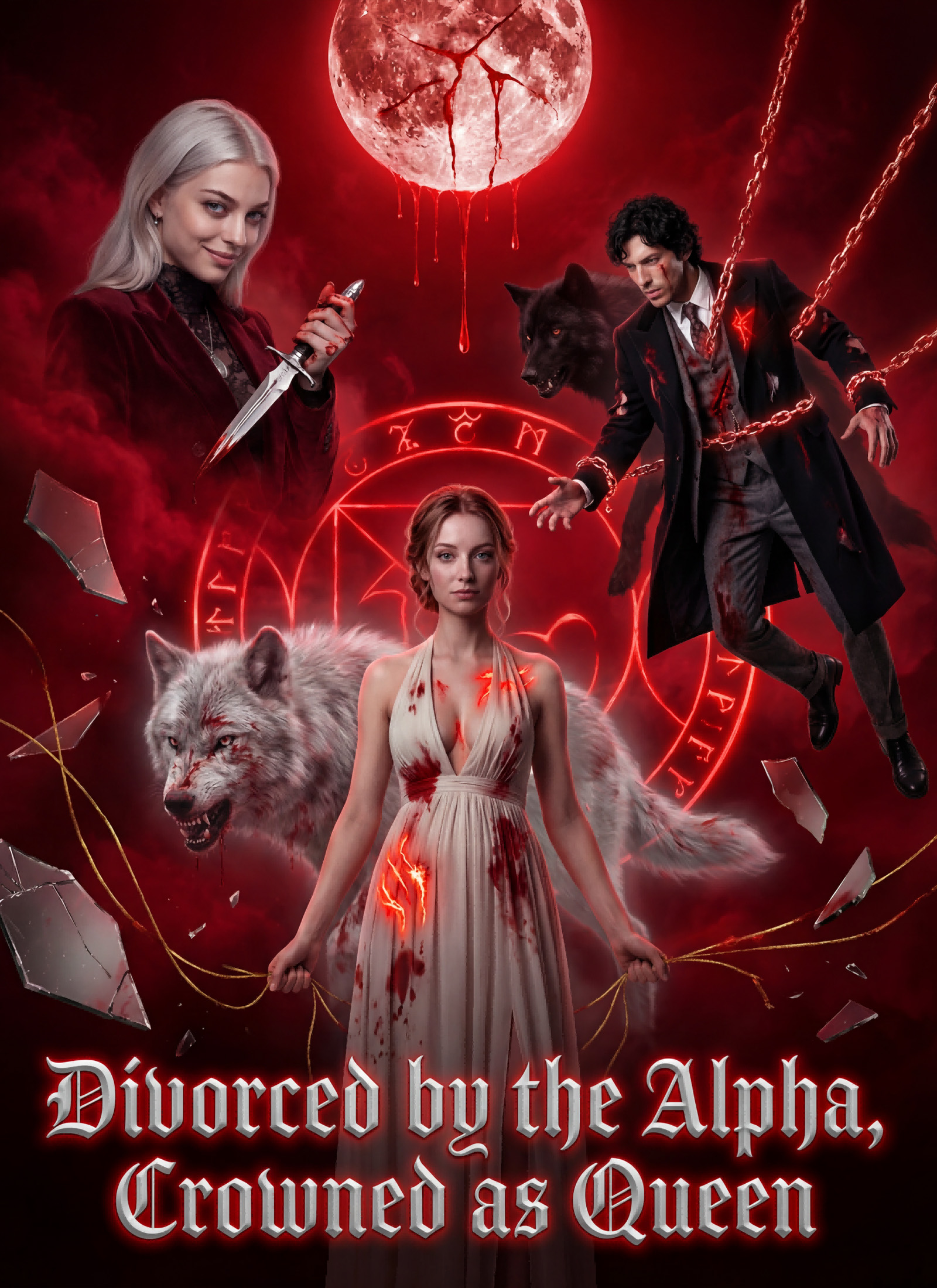 Poster Divorced by the Alpha, Crowned as Queen