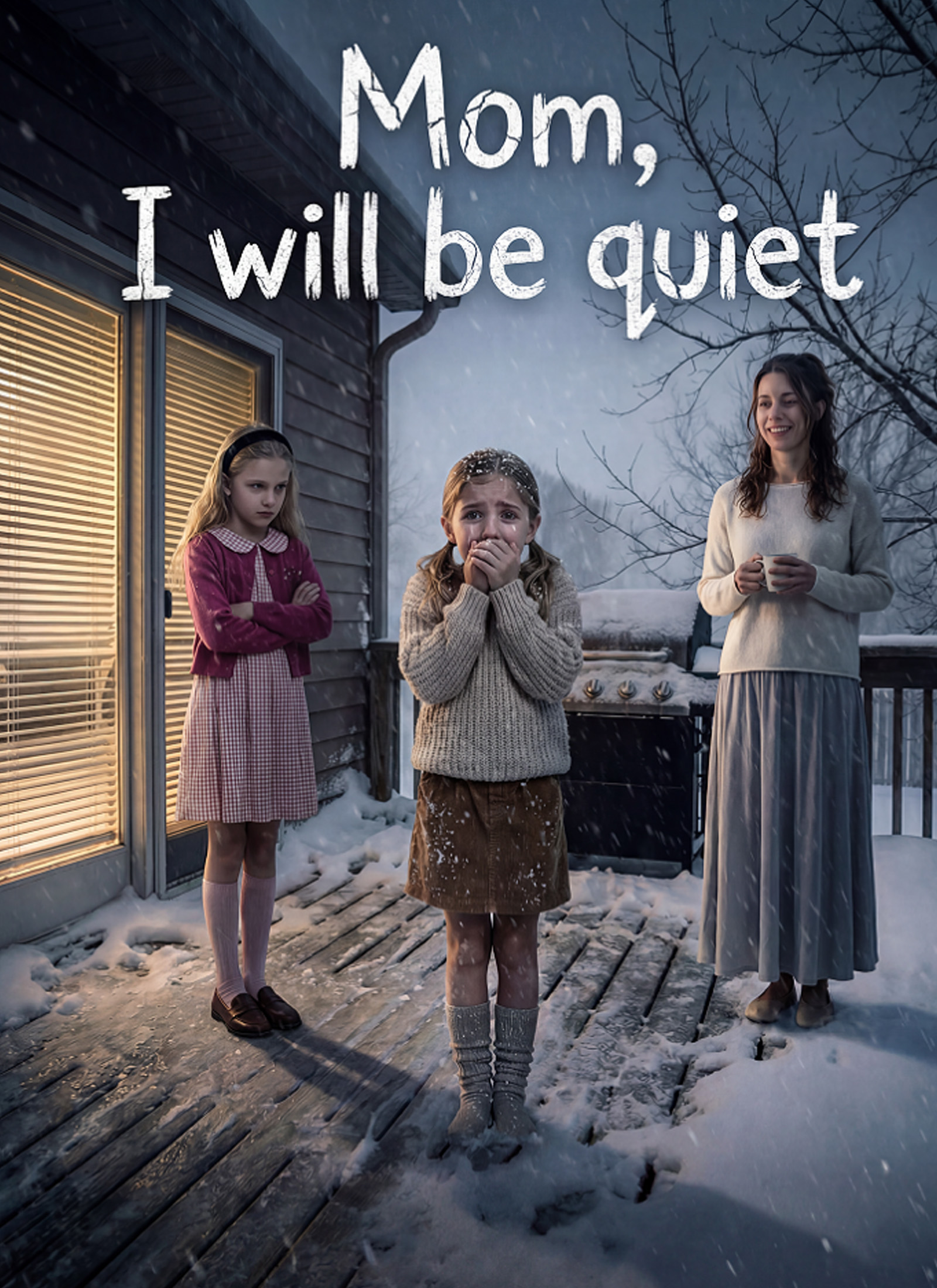 Mom, I will be quiet