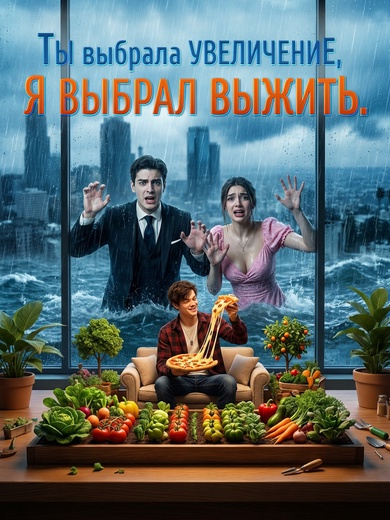 Ты выбрала увеличение, я выбрал выжить.