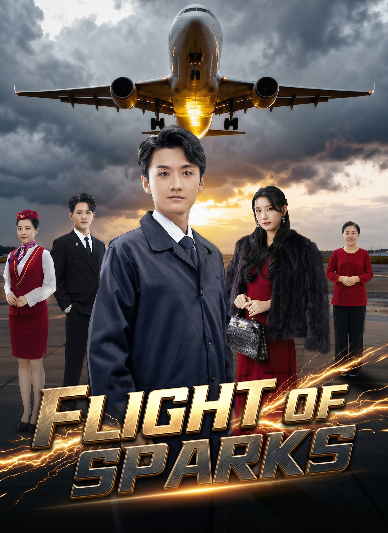 Drama China [Dubbed]Flight of Sparks sub Indo - poster