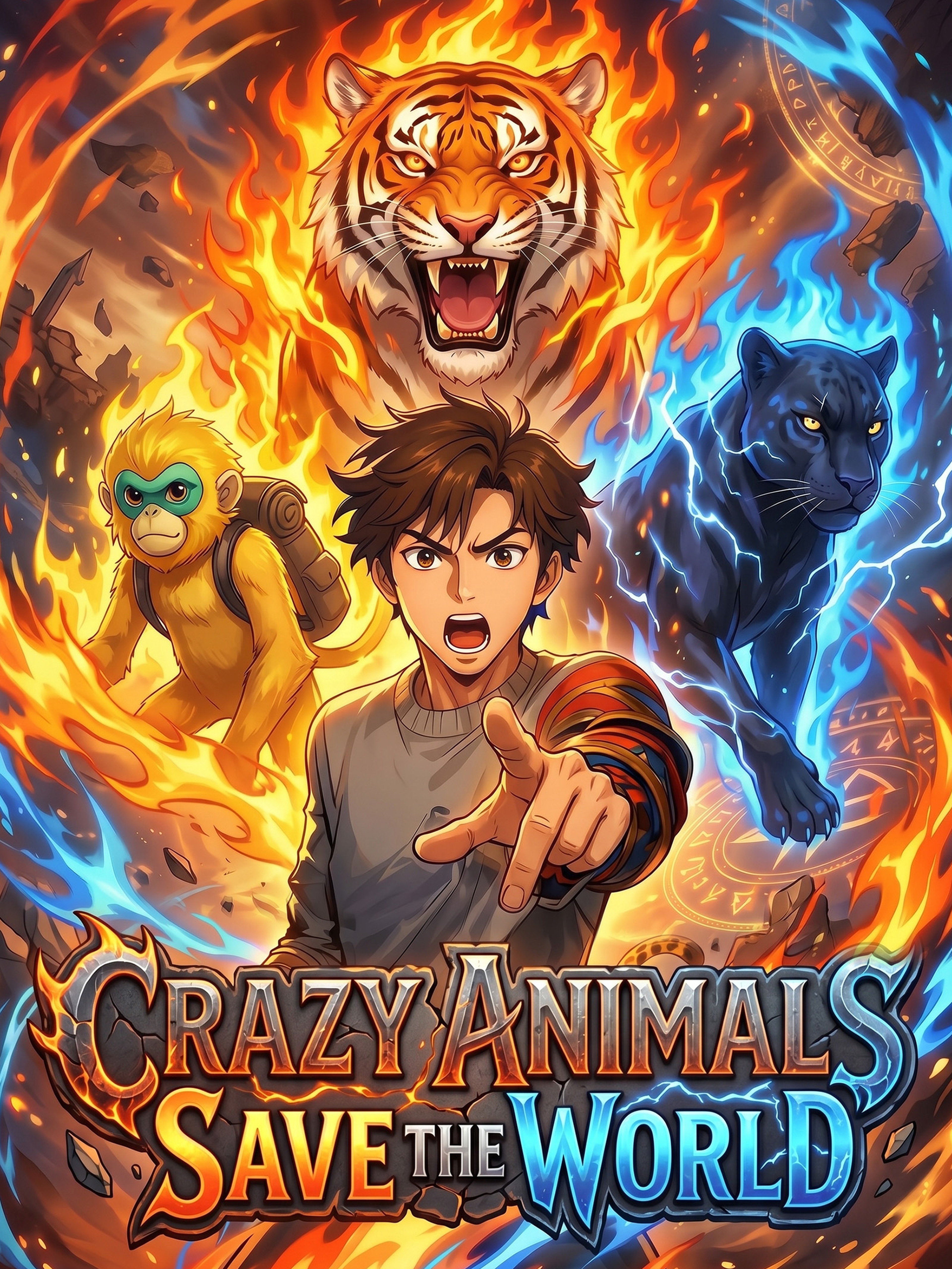 Crazy Animals Save the World (Dubbed)