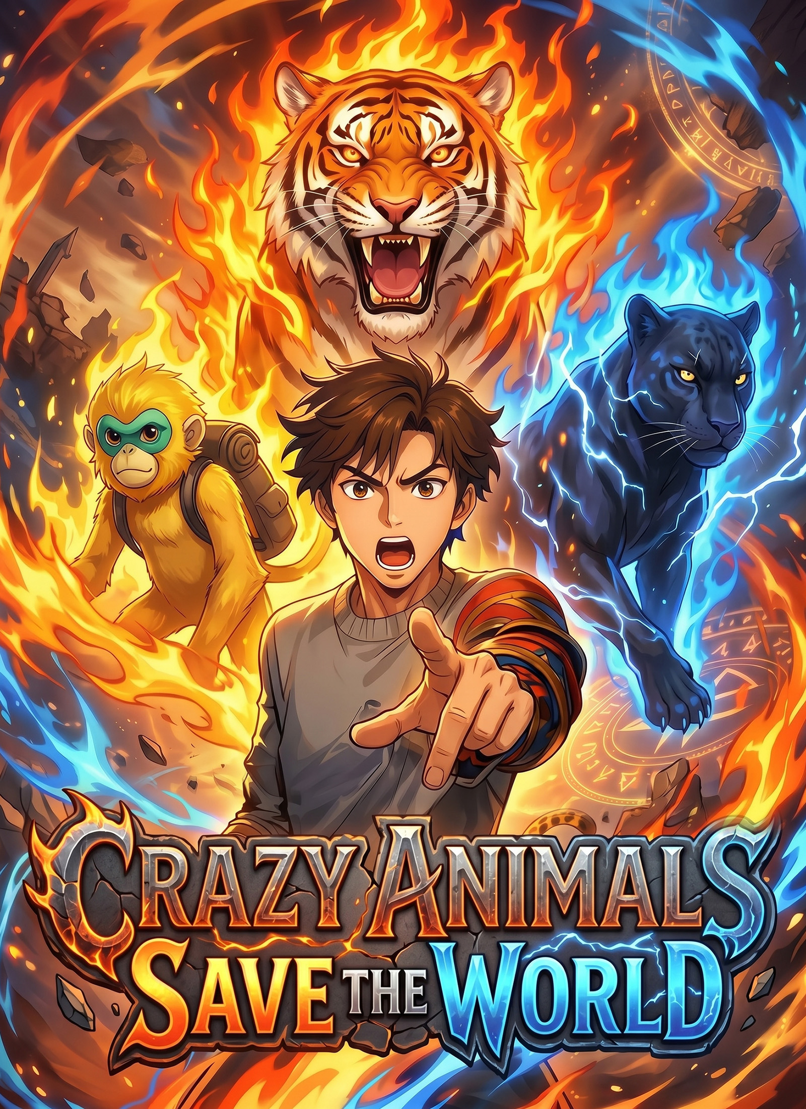 [Dubbed] Crazy Animals Save the World
