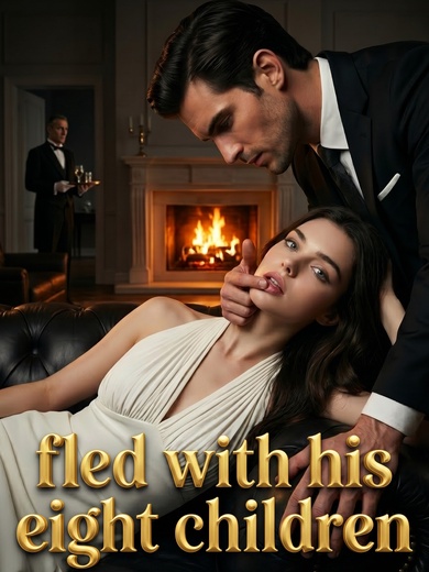 Fled with his eight children