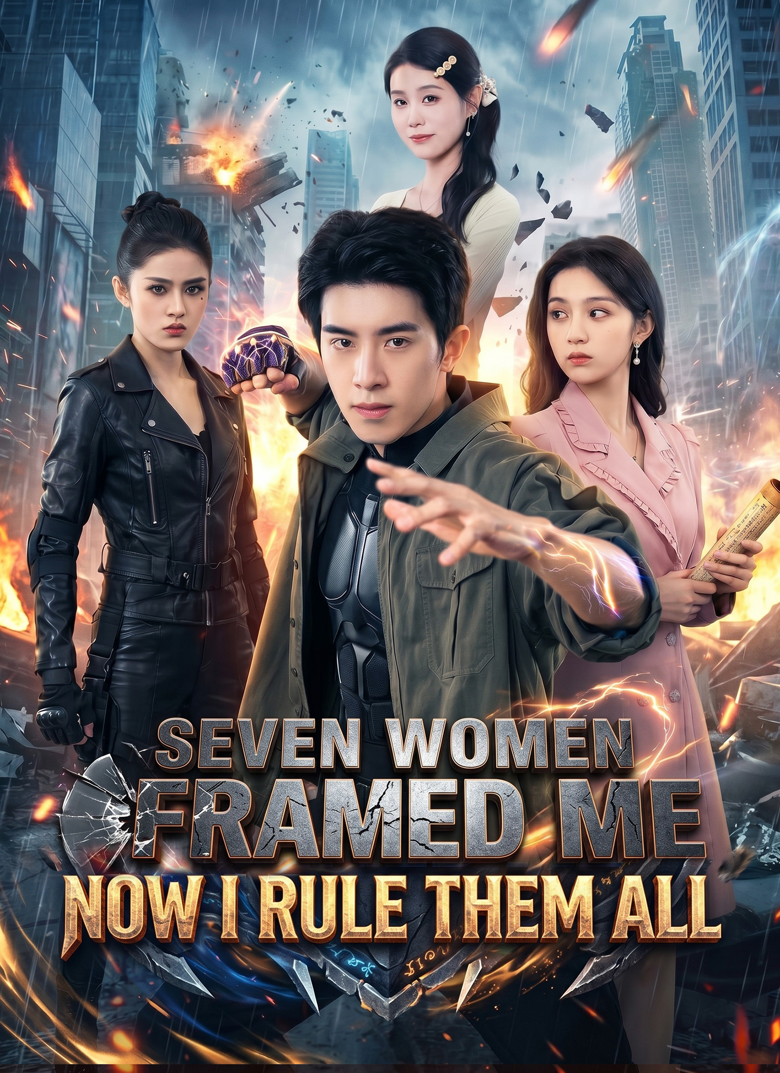 Drama China [Dubbed] Seven Women Framed Me Now I Rule Them All sub Indo - poster