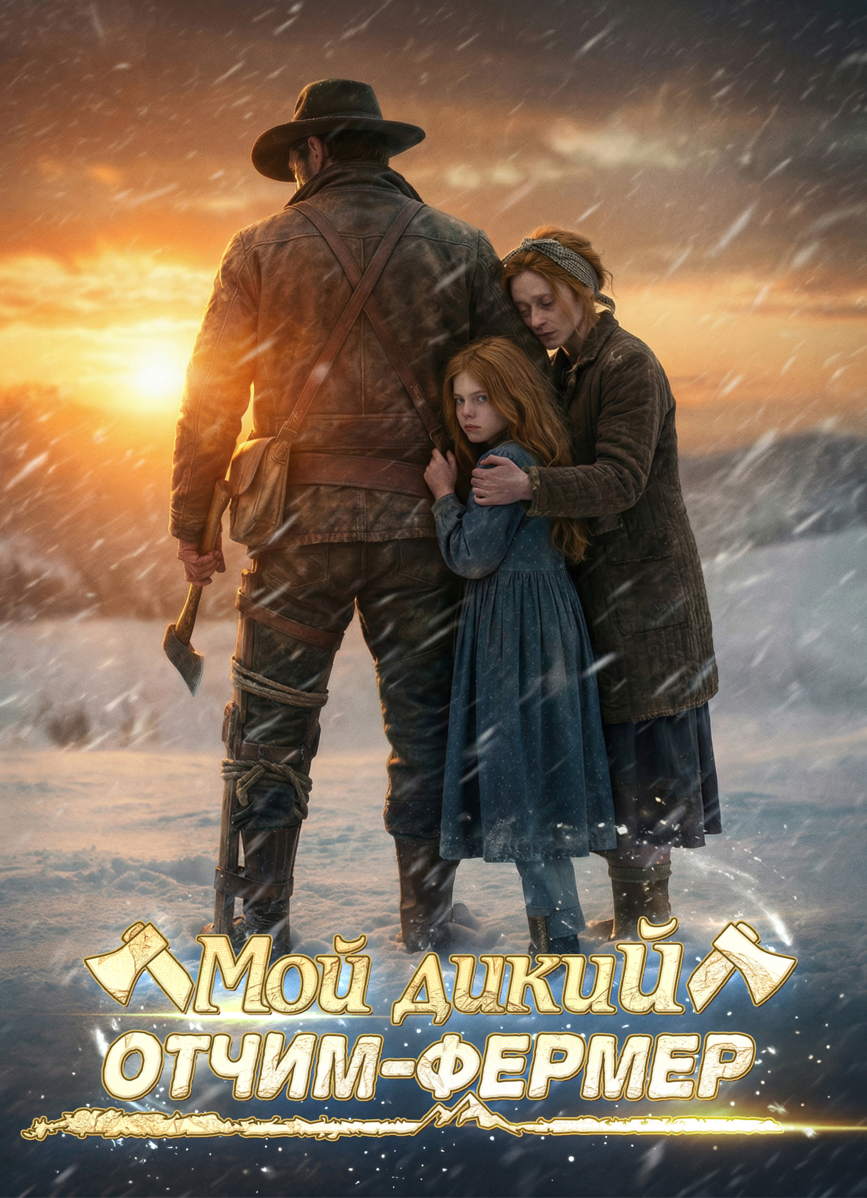 Обложка «Мой дикий отчим-фермер»