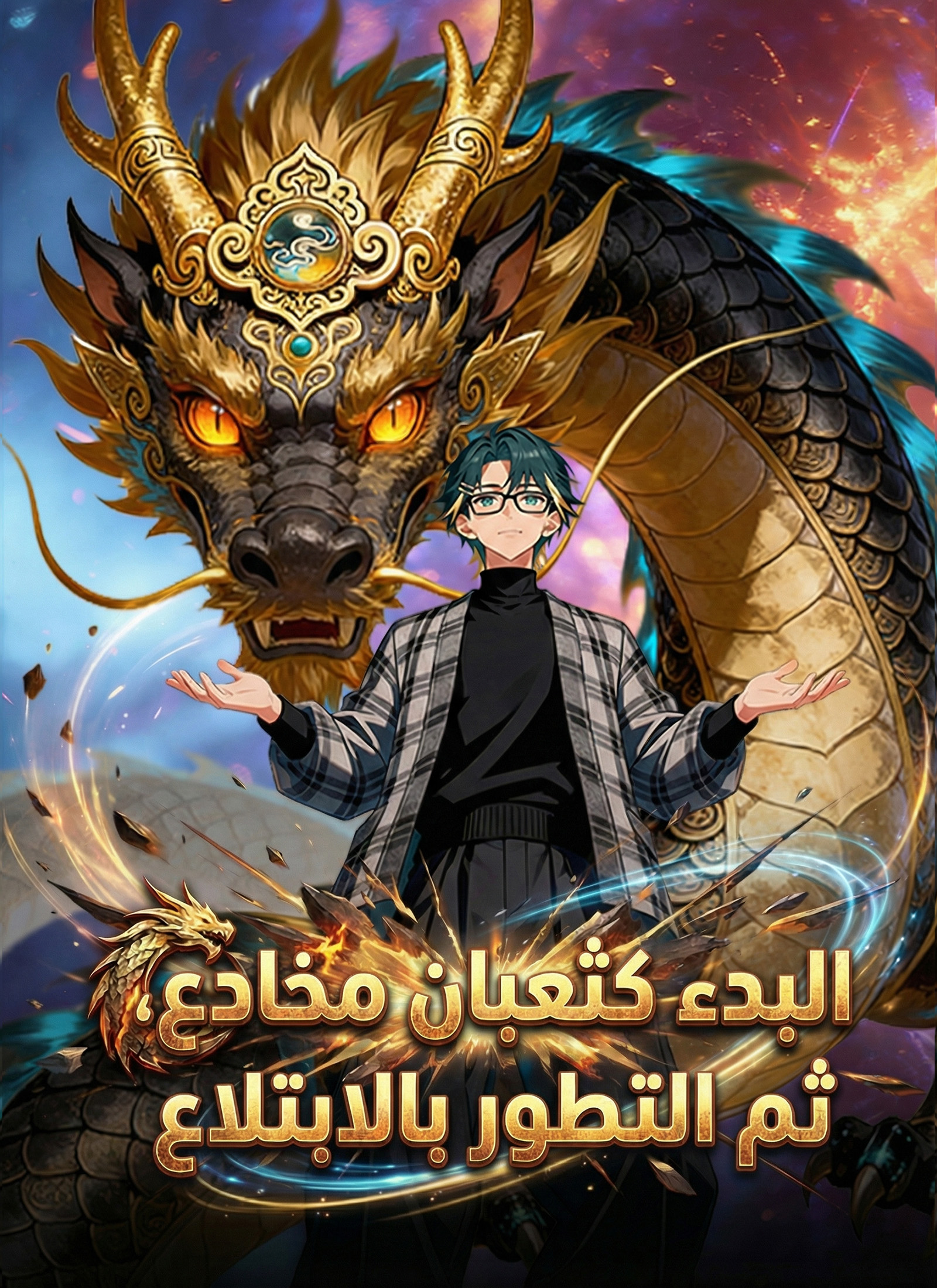 [مدبلج]البدء كـثعبان مخادع، ثم التطور بالابتلاع