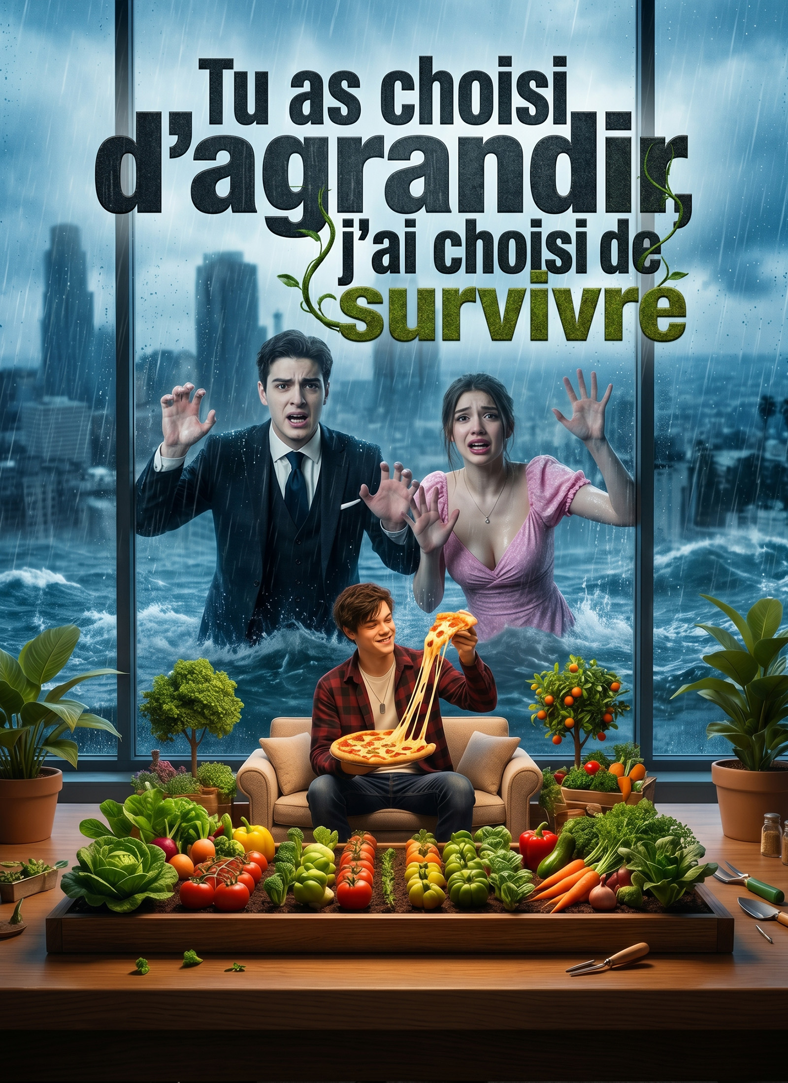 Couverture de Tu as choisi d'agrandir, j'ai choisi de survivre