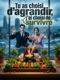 Tu as choisi d'agrandir, j'ai choisi de survivre