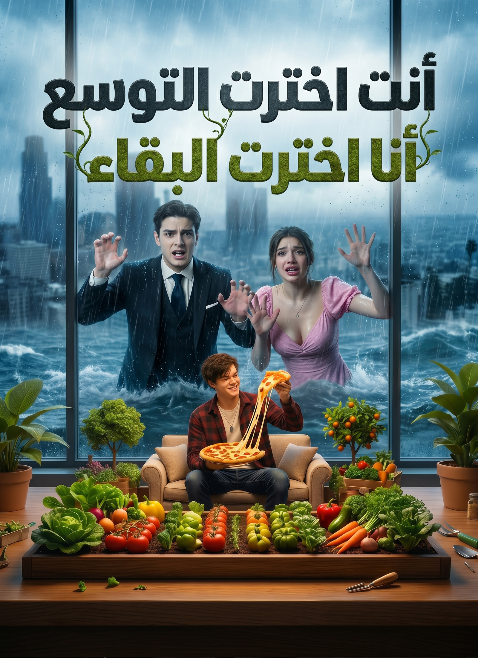 أنت اخترت التوسع، أنا اخترت البقاء