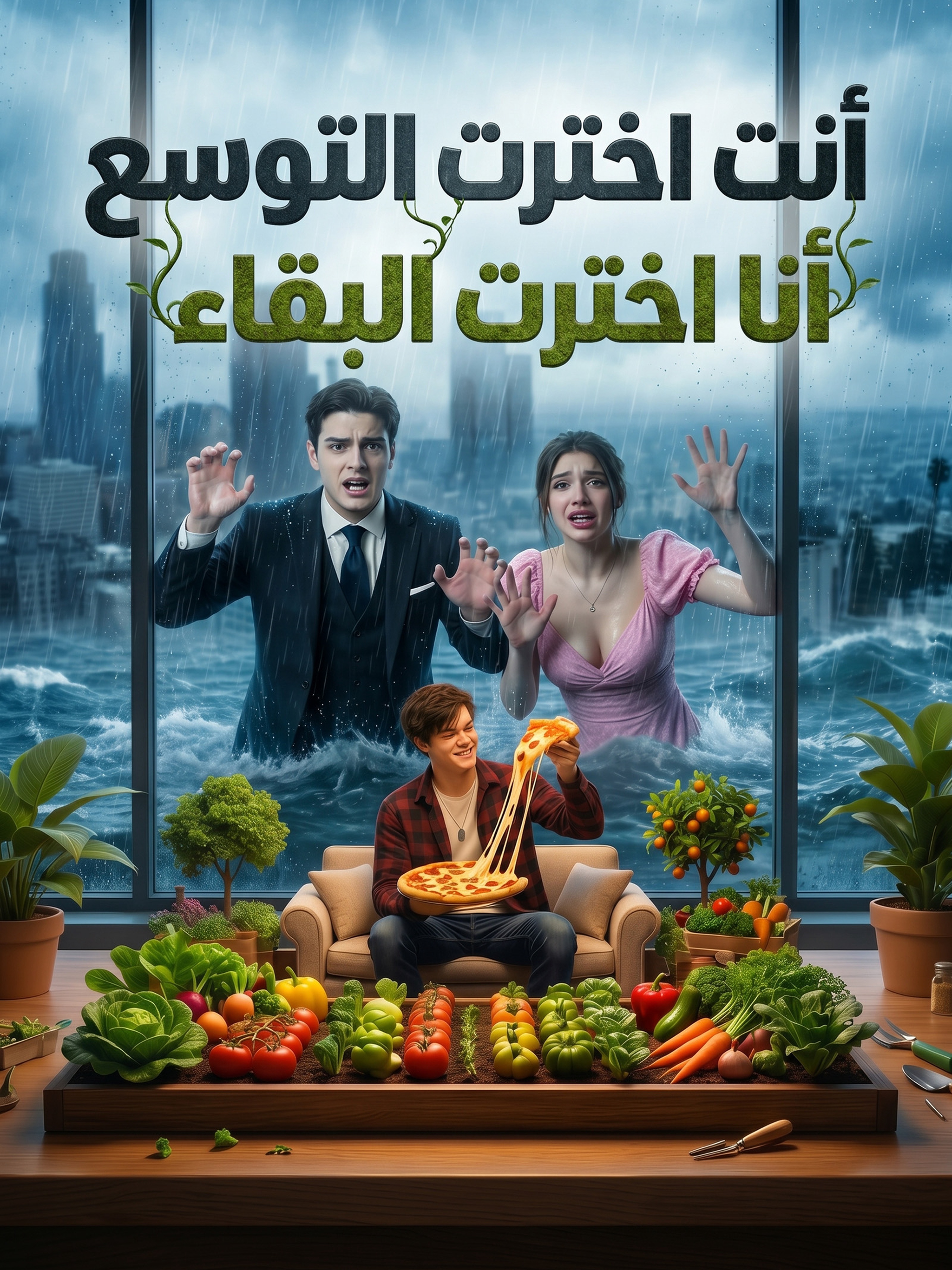 أنت اخترت التوسع، أنا اخترت البقاء