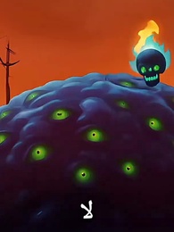 الحلقة 60 - وريث ملك الأطياف يشارك في لعبة رعب