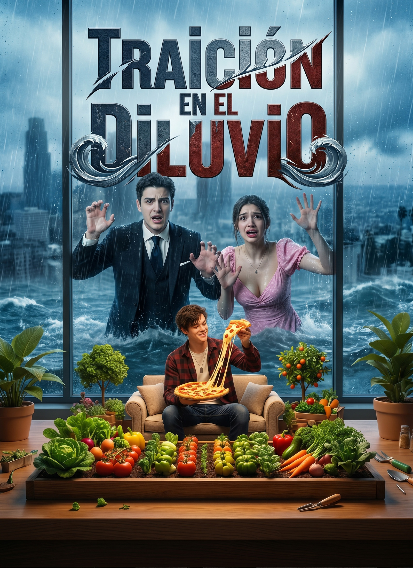 Portada de Traición en el Diluvio