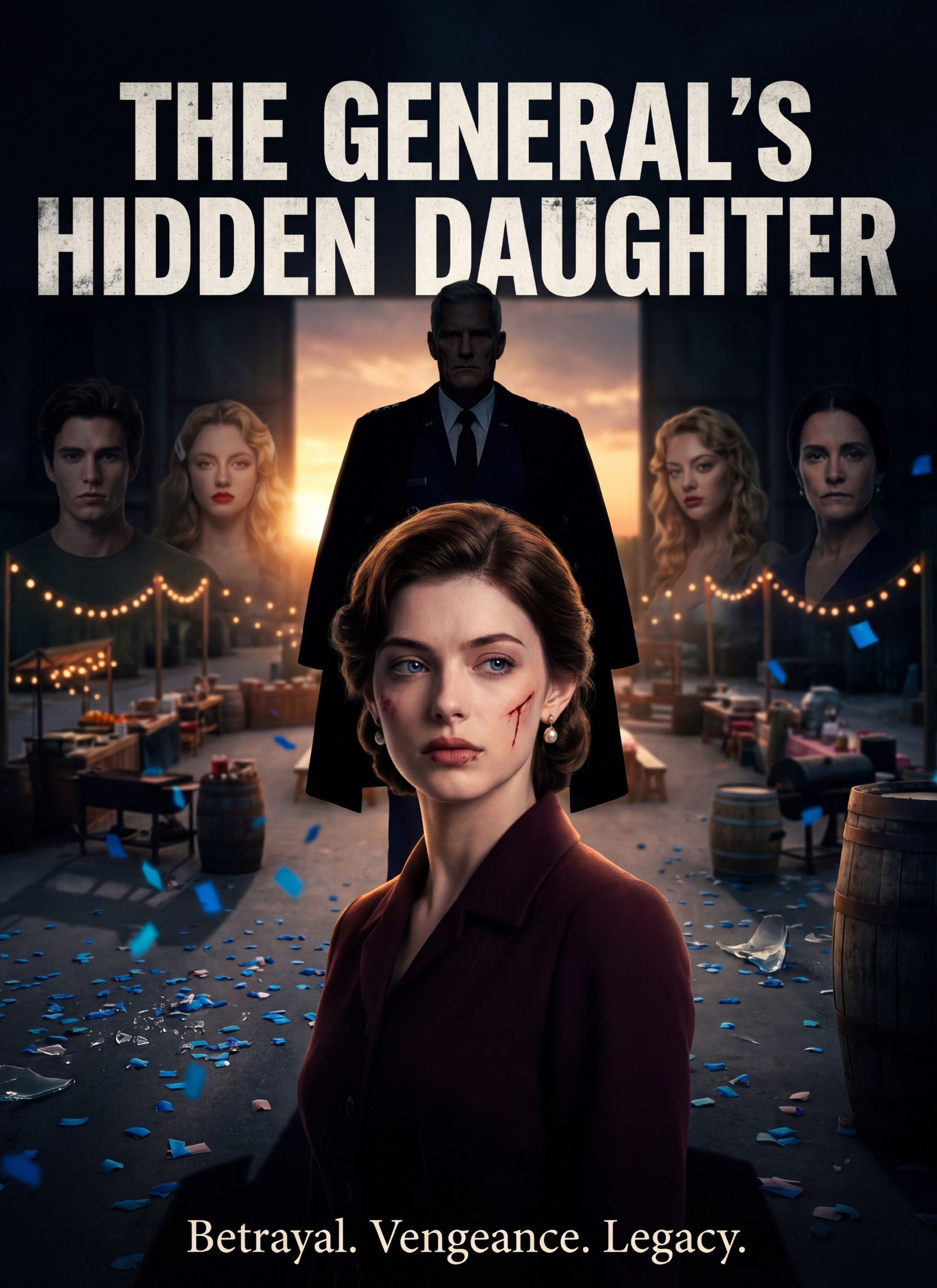 The General's Hidden Daughter dizi posteri