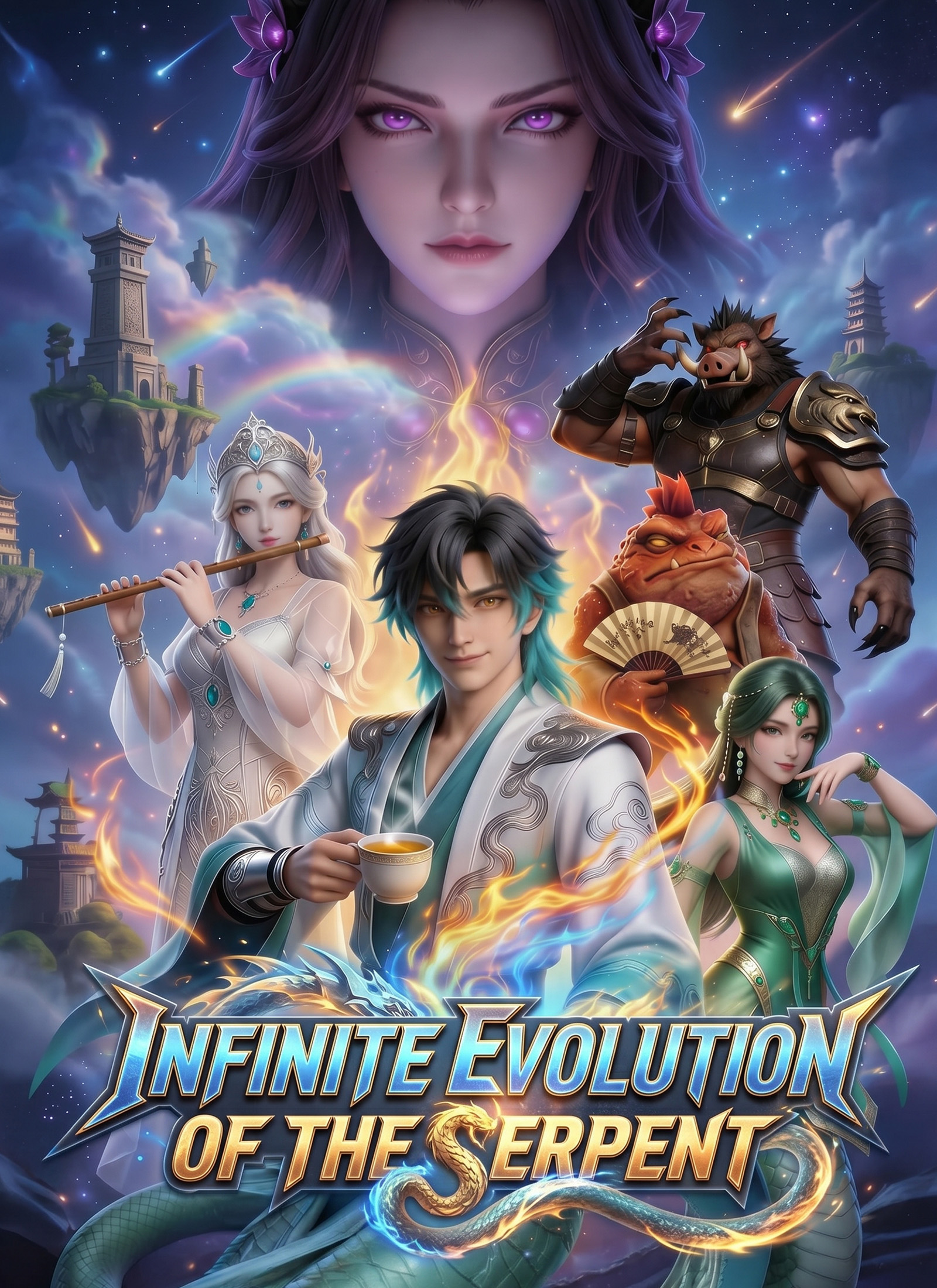 Infinite Evolution of the Serpent