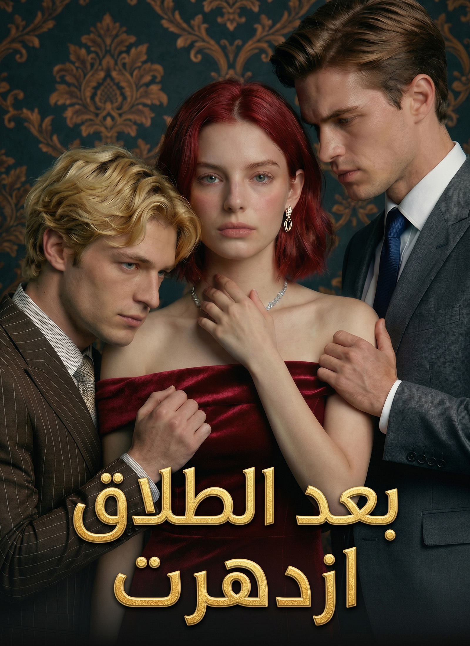 بوستر مسلسل بعد الطلاق ازدهرت كامل