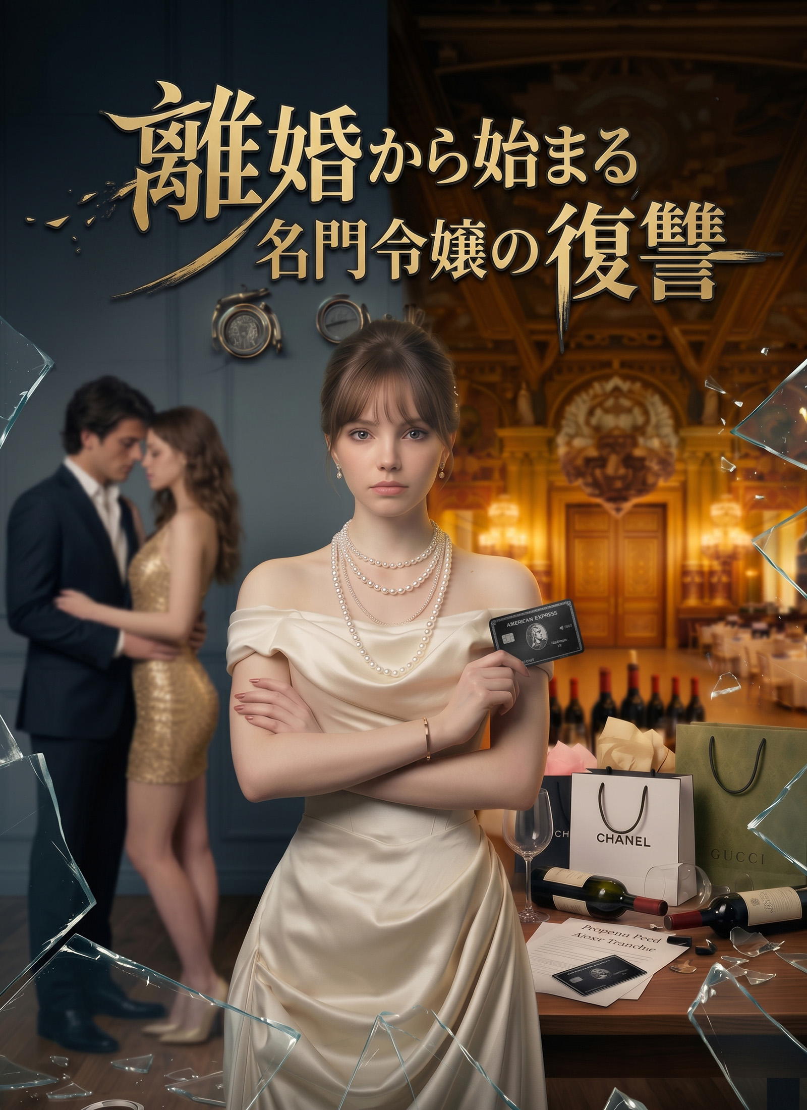 「離婚から始まる/名門令嬢の復讐」のカバー画像