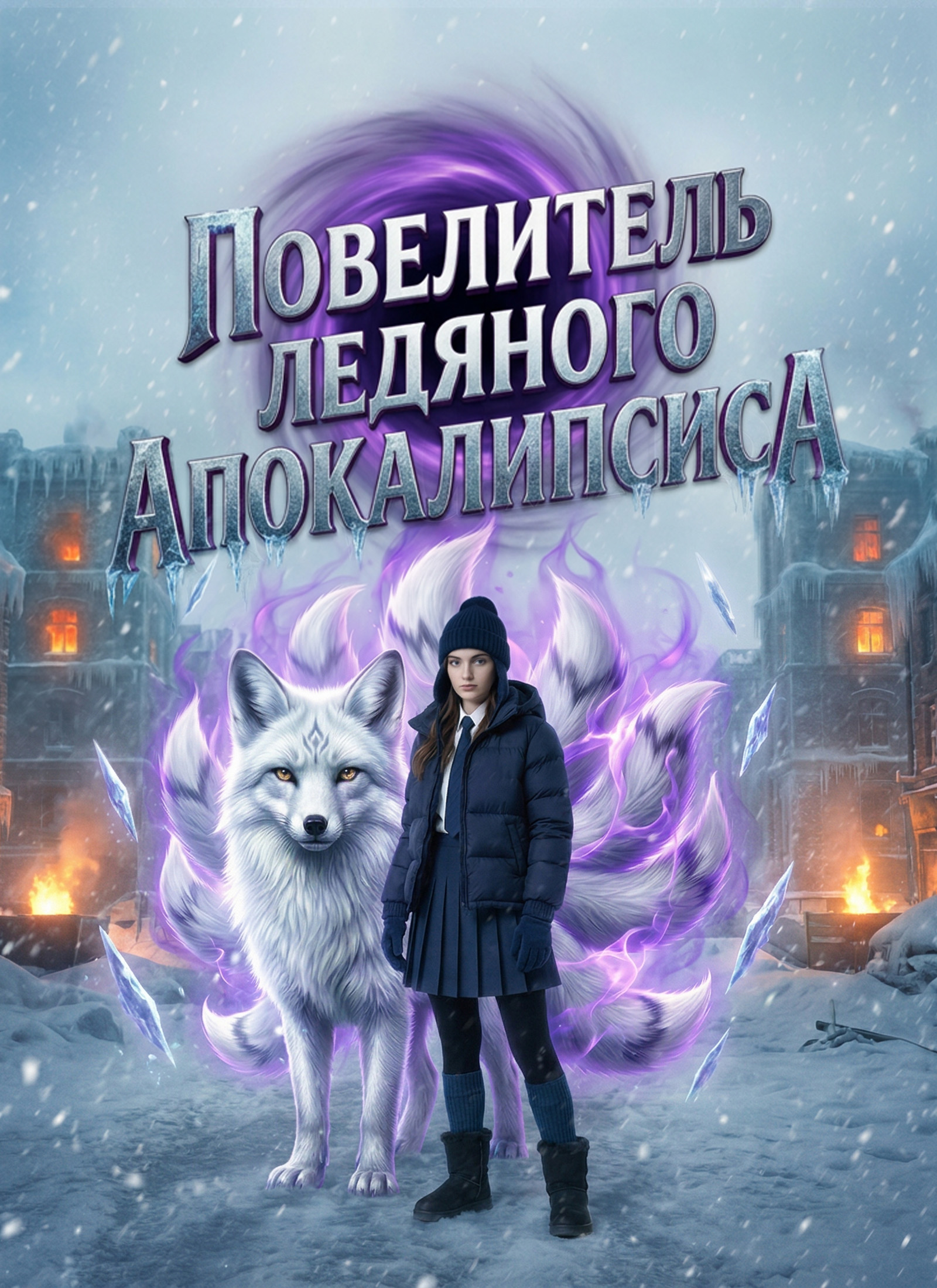 Обложка «Повелитель ледяного апокалипсиса»
