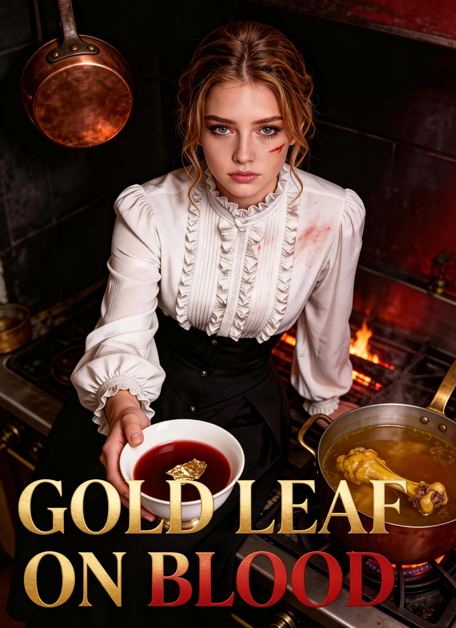 GOLD LEAF ON BLOOD