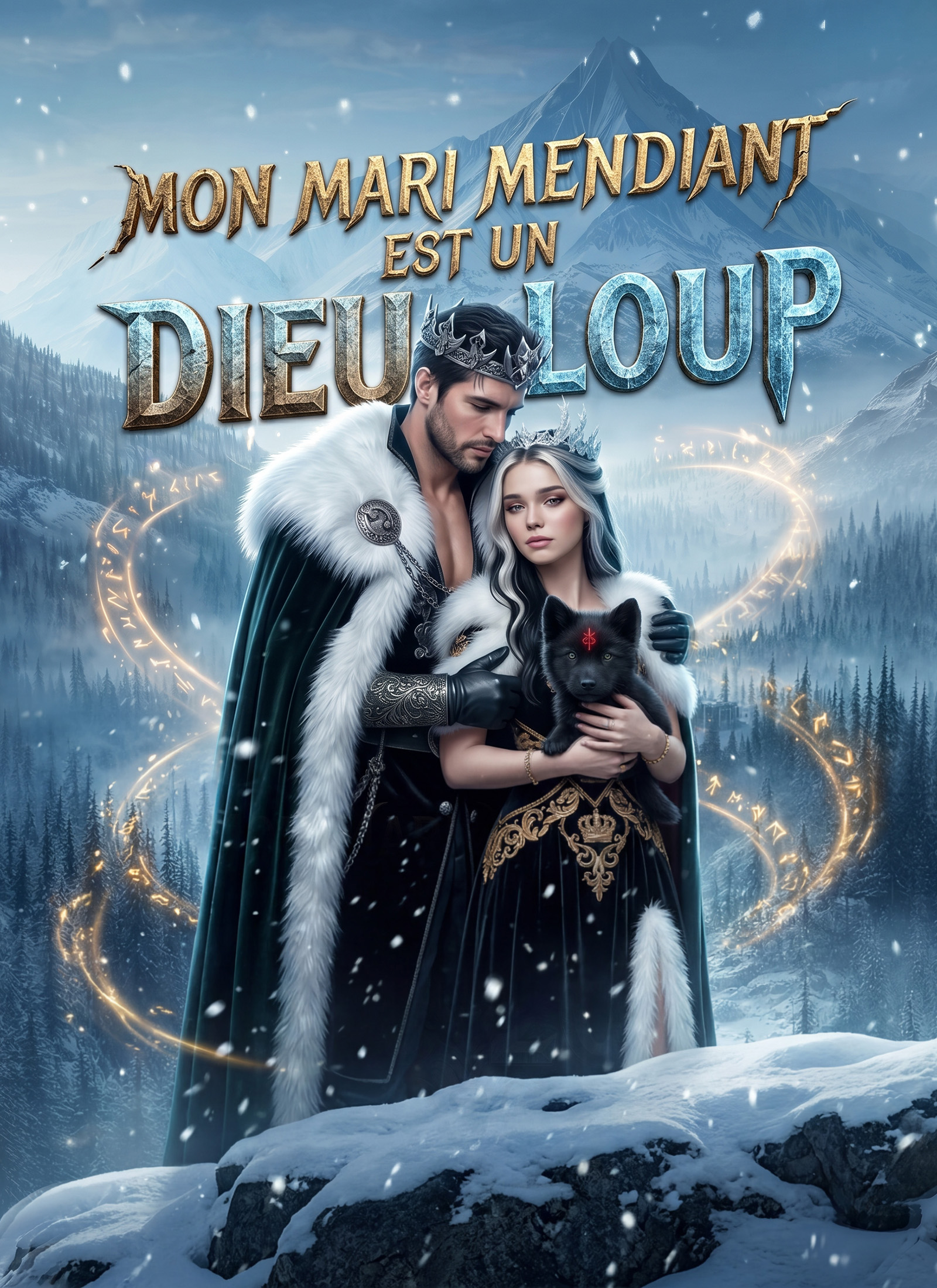 Couverture de Mon Mari Mendiant Est Un Dieu Loup