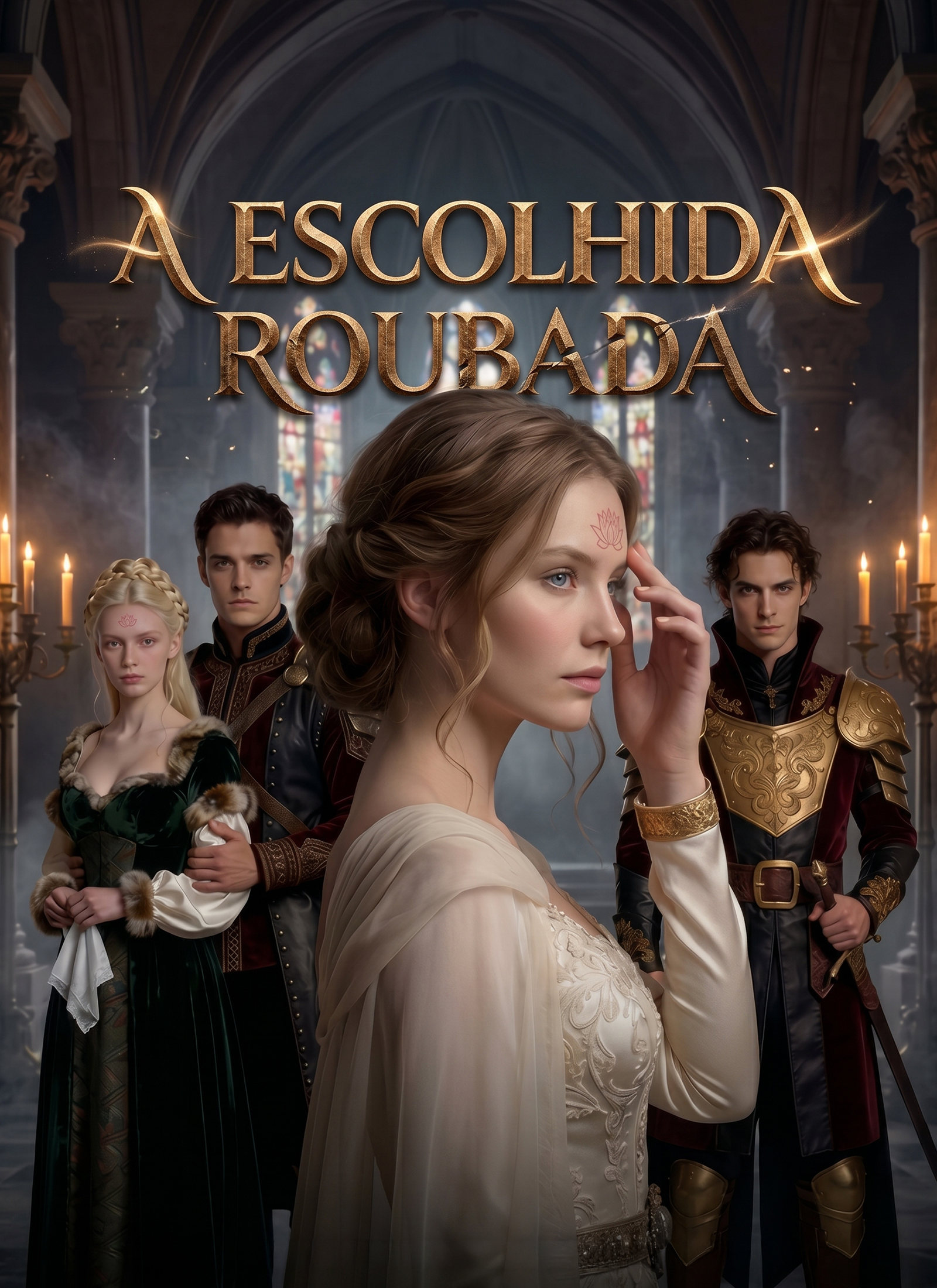 Capa de A Escolhida Roubada