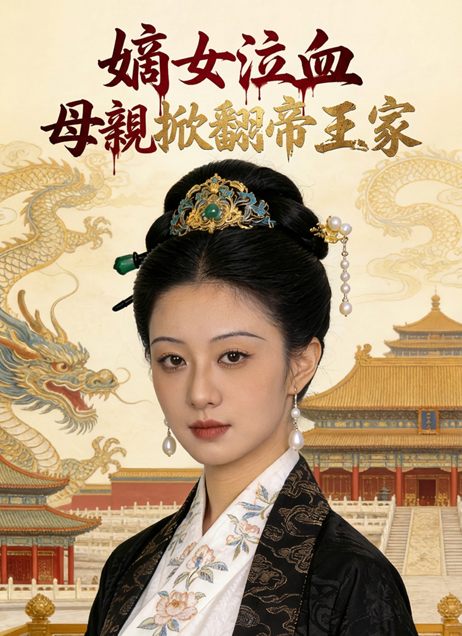 《嫡女泣血，母親掀翻帝王家》封面