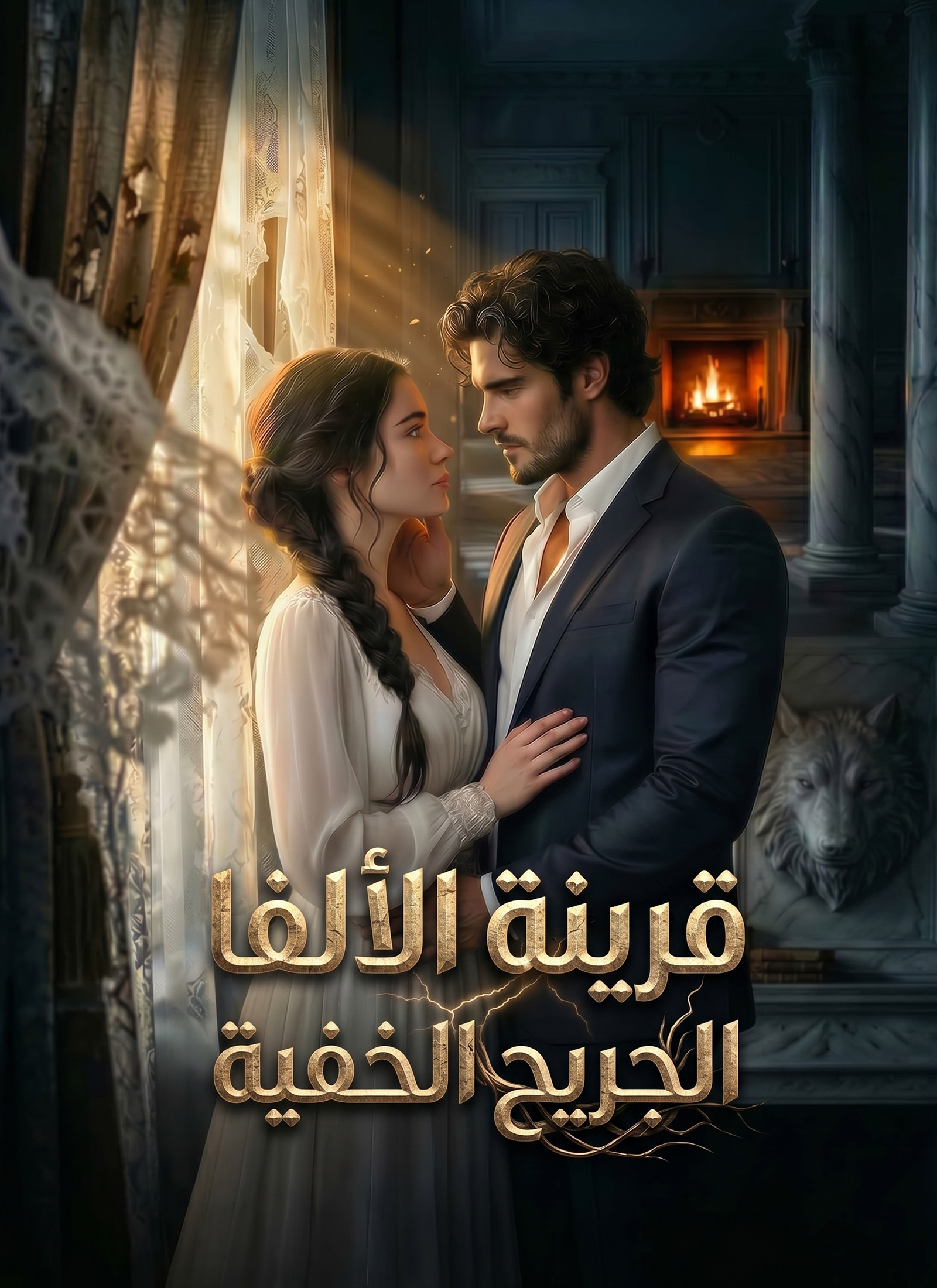 غلاف قرينة الألفا الجريح الخفية