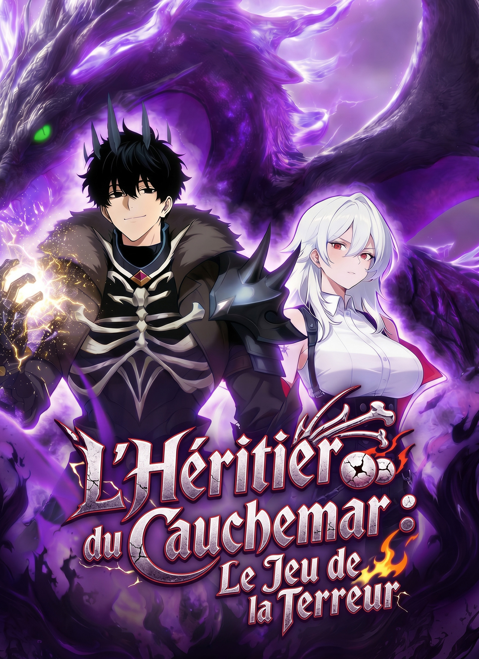 Couverture de L'Héritier du Cauchemar : Le Jeu de la Terreur