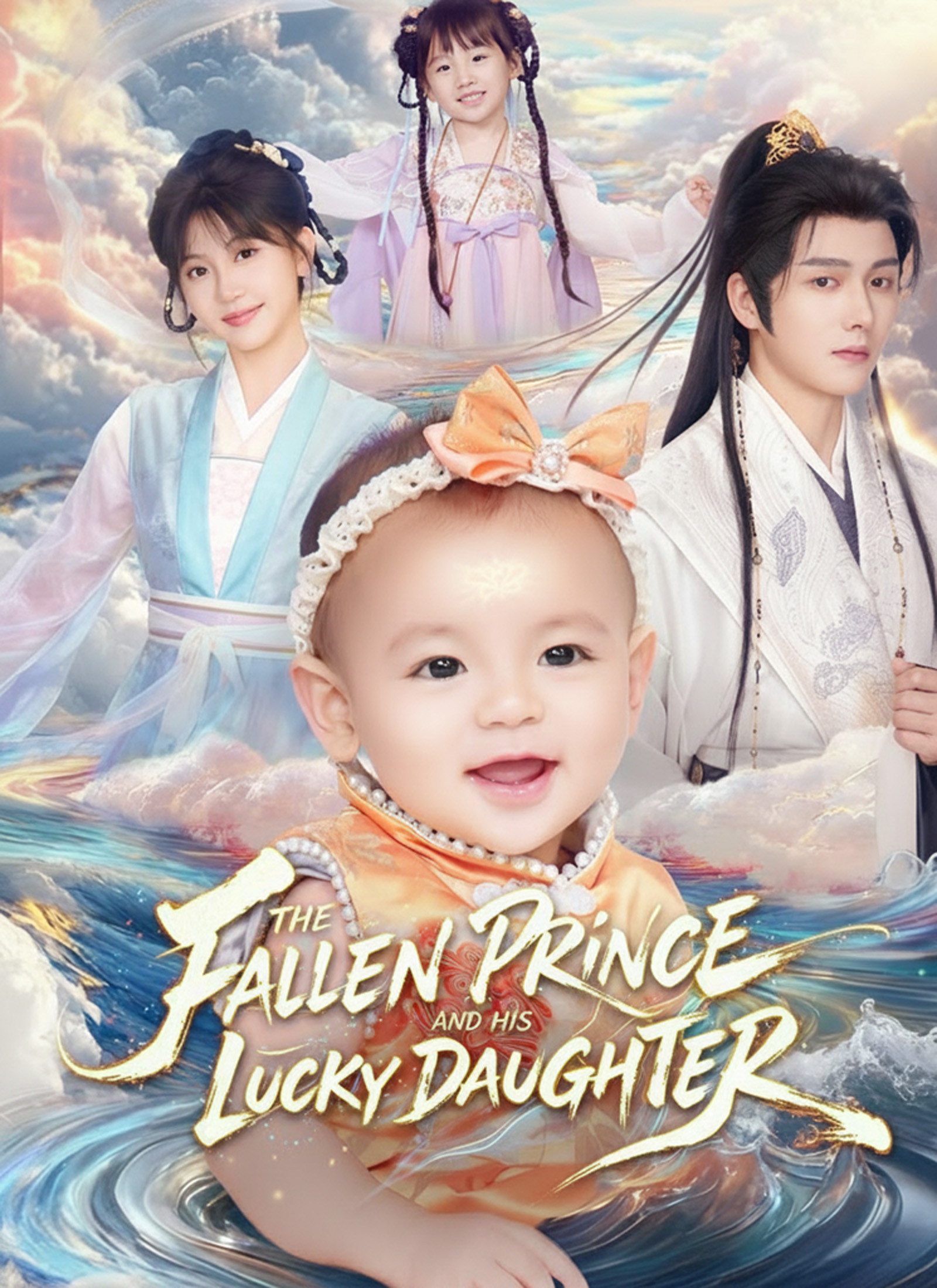 The Fallen Prince and His Lucky Daughter The Fallen Prince and His Lucky Daughter Chinese drama poster - DramaRush