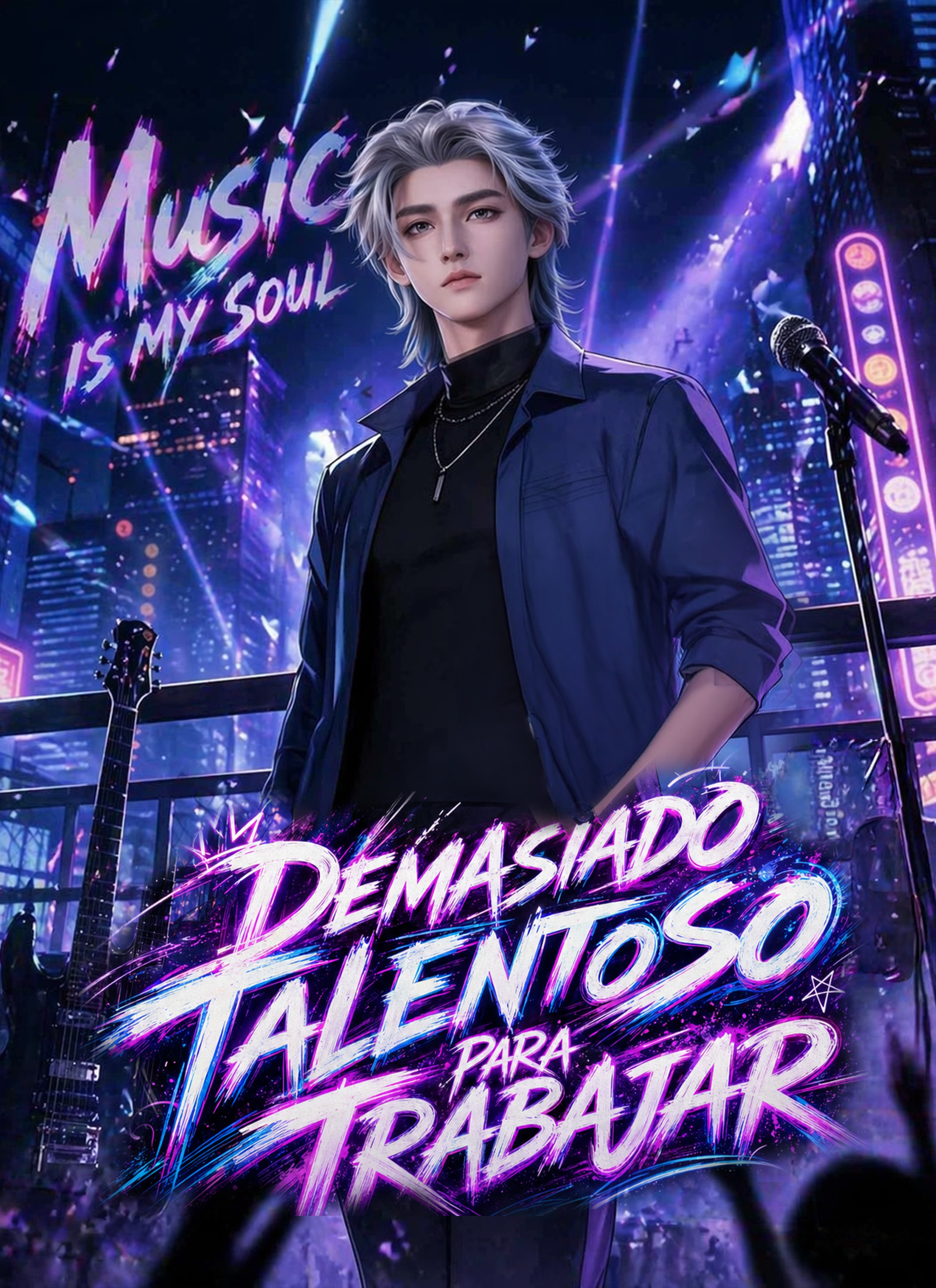 Portada de [Doblado]Demasiado talentoso para trabajar