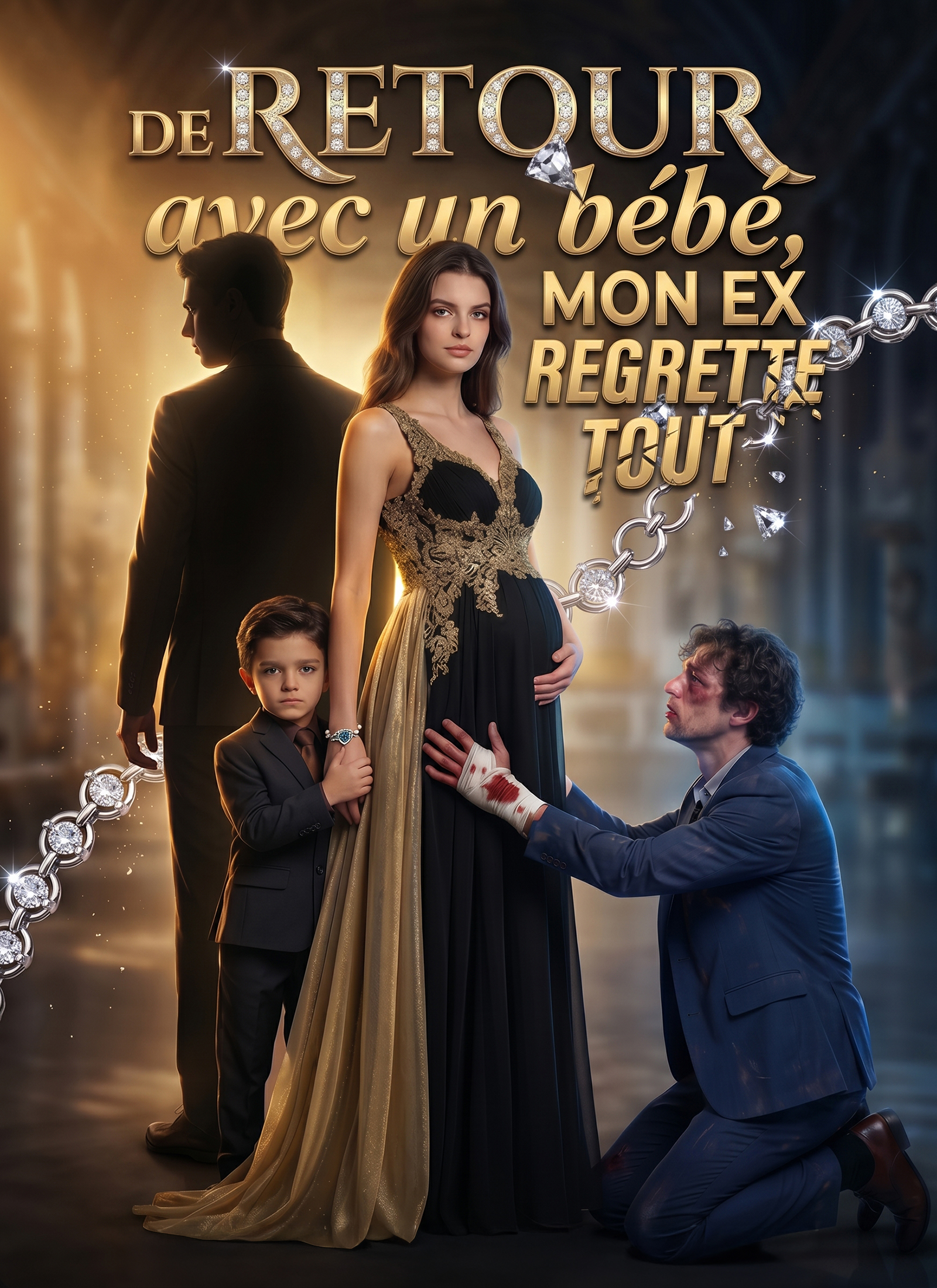 Couverture de De retour avec un bébé, mon ex regrette tout