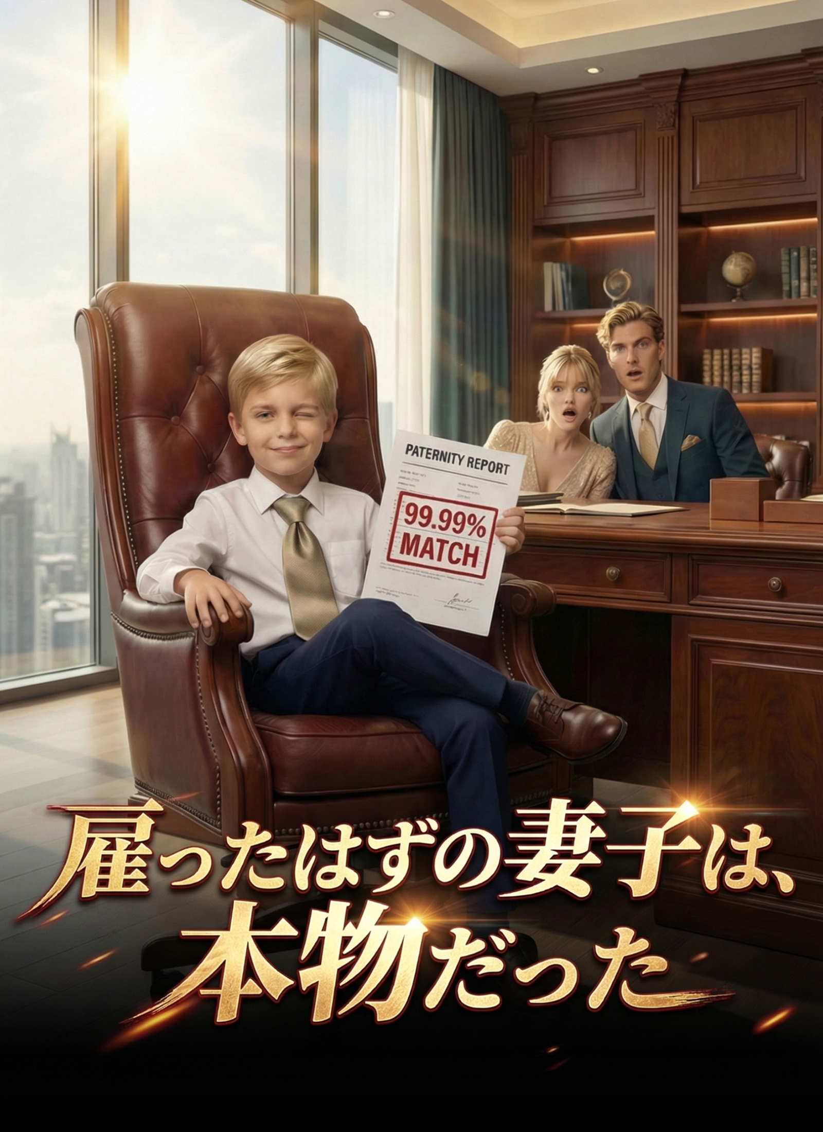 「[吹替]雇ったはずの妻子は、本物だった」のカバー画像