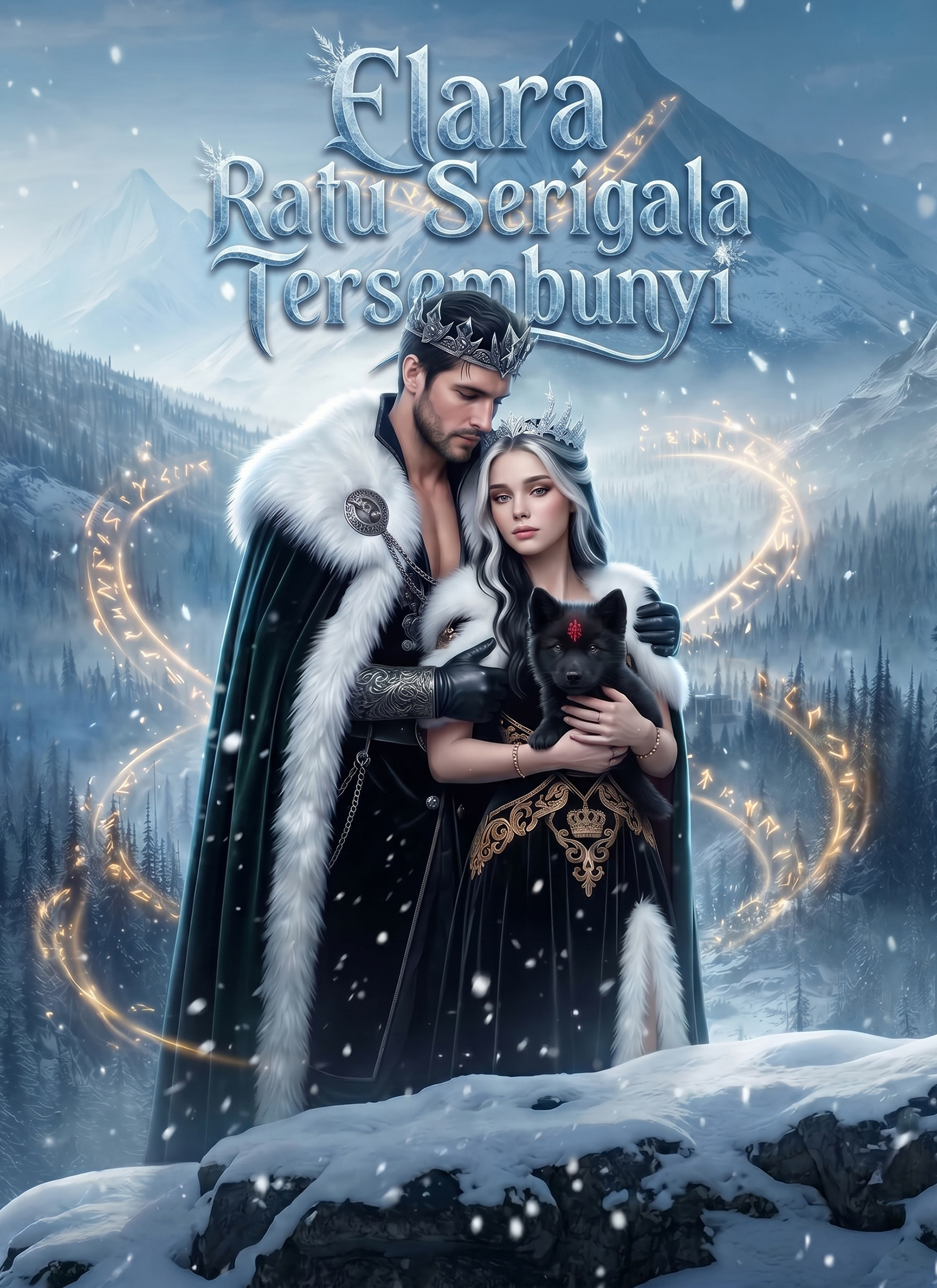 Sampul Elara Ratu Serigala Tersembunyi