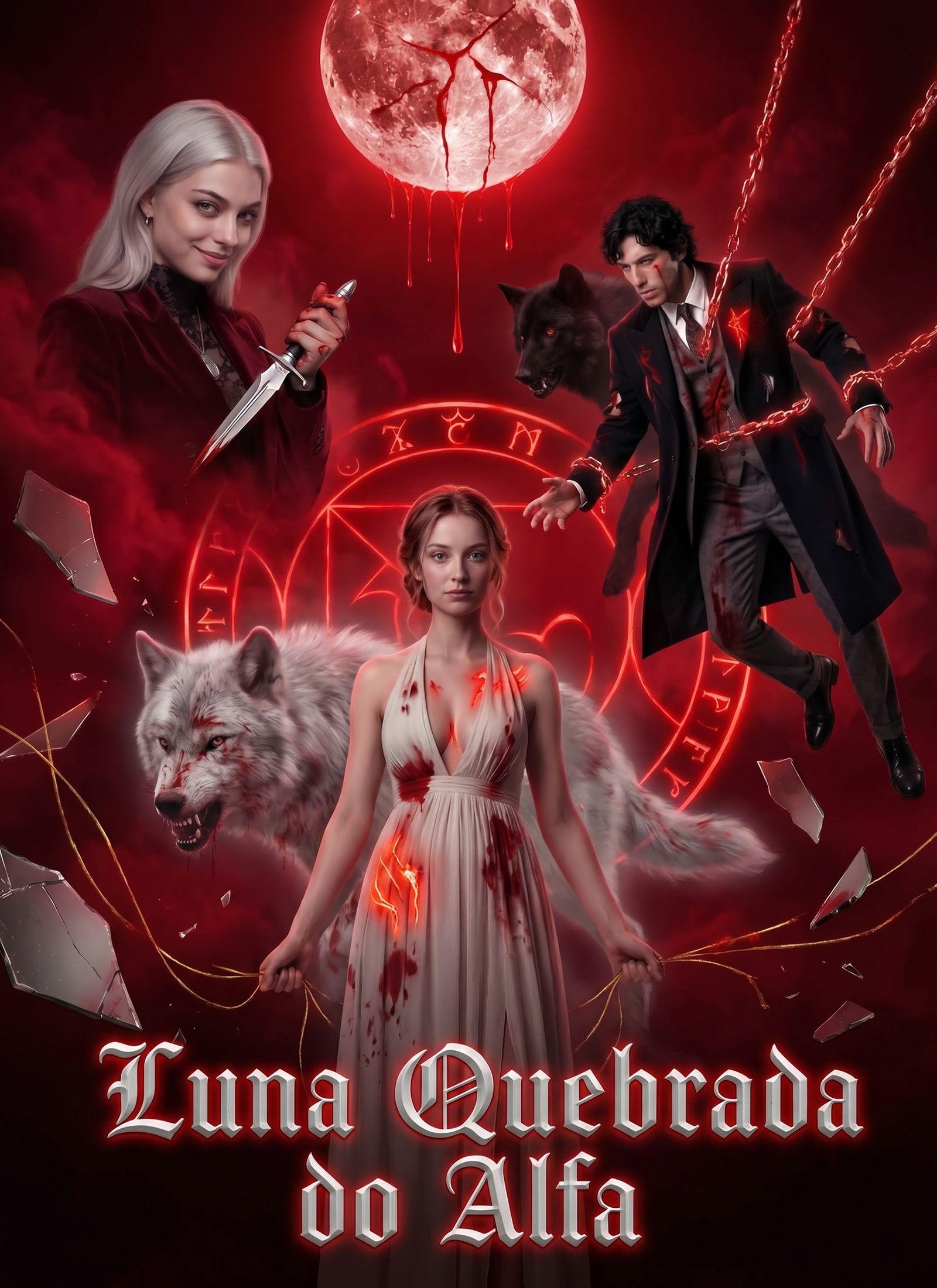 Capa de Luna Quebrada do Alfa