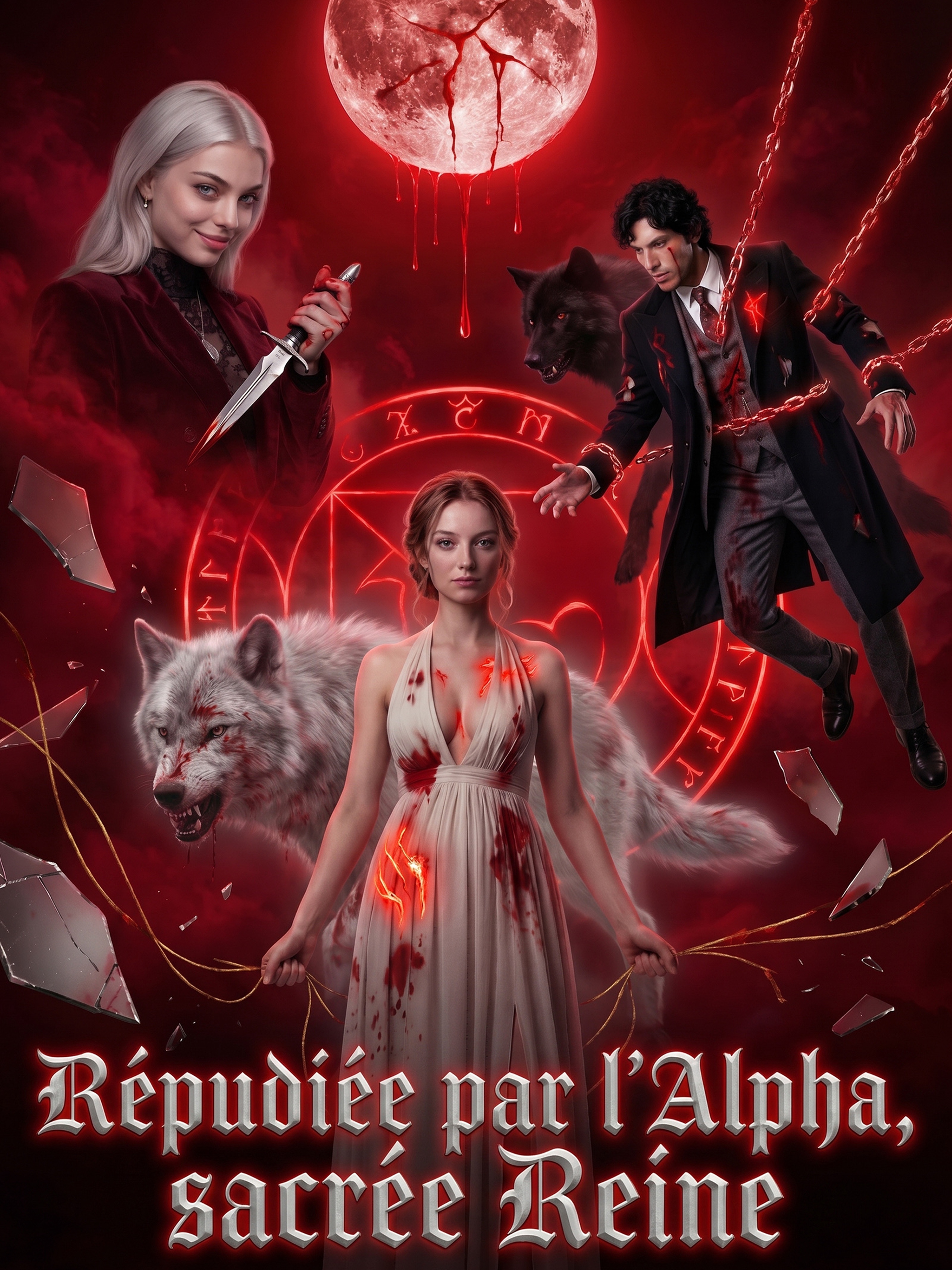 Répudiée par l'Alpha, sacrée Reine