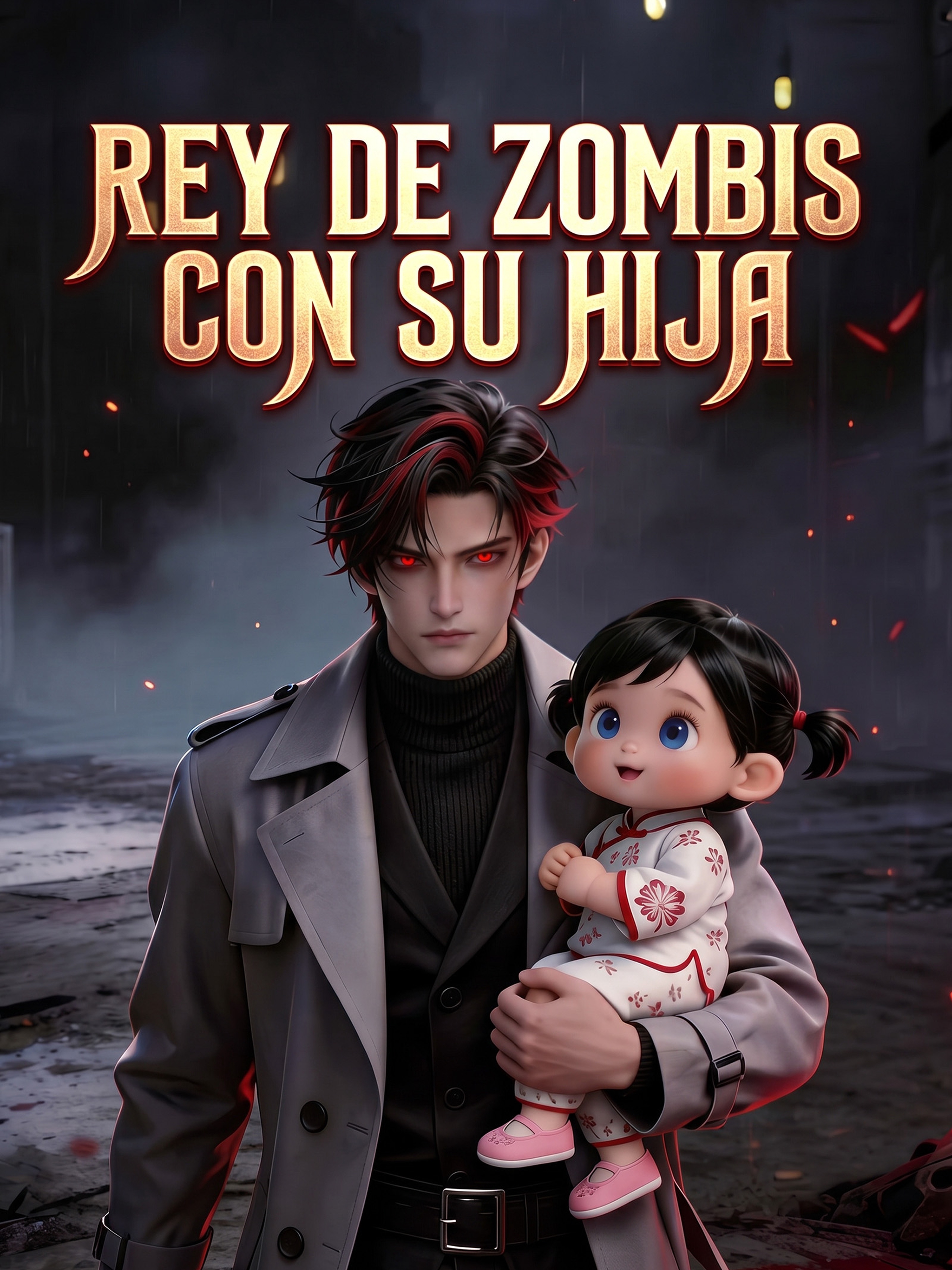 Rey de Zombis con Su Hija