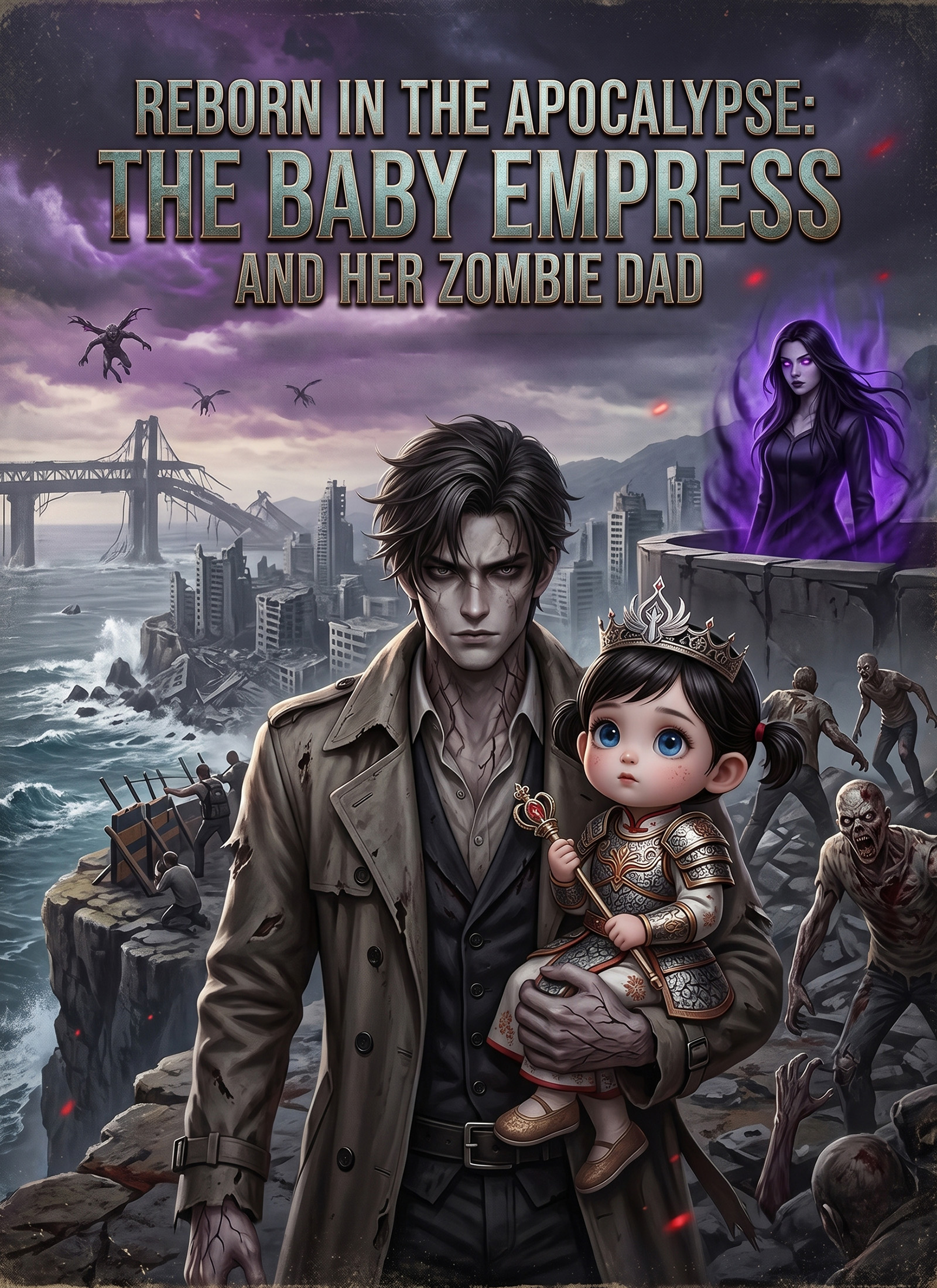 Reborn in the Apocalypse: The Baby Empress and Her Zombie Dad Dubbed