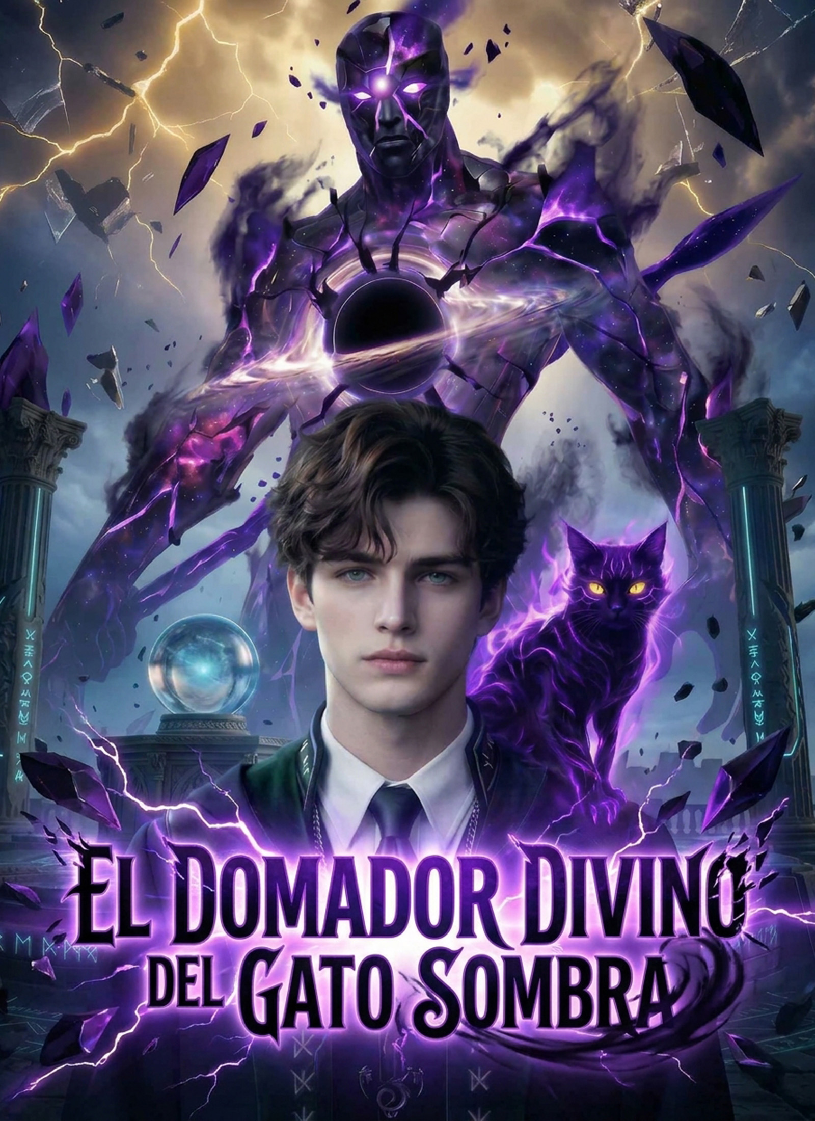 Portada de El Domador Divino del Gato Sombra