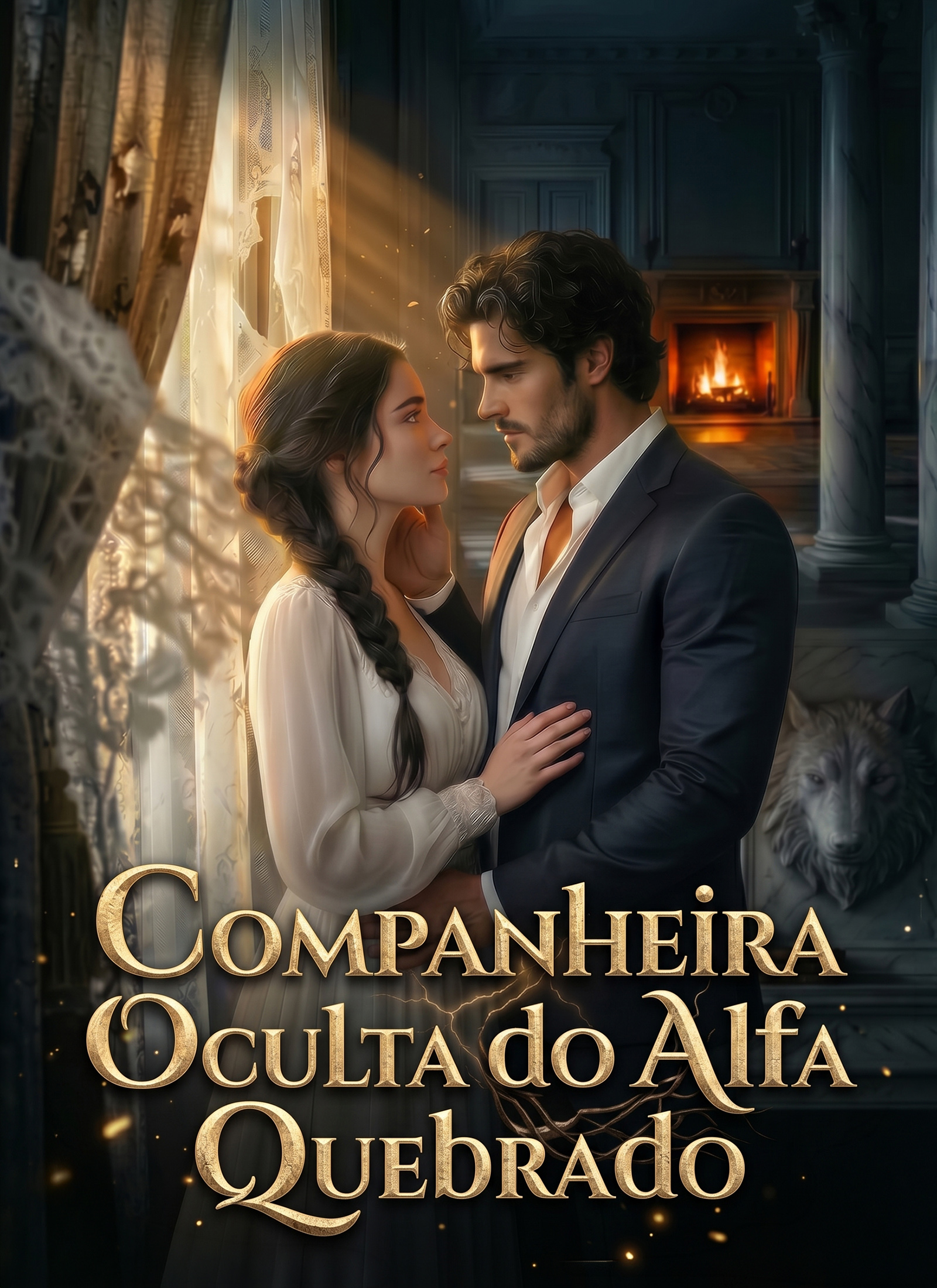 Capa de Companheira Oculta do Alfa Quebrado