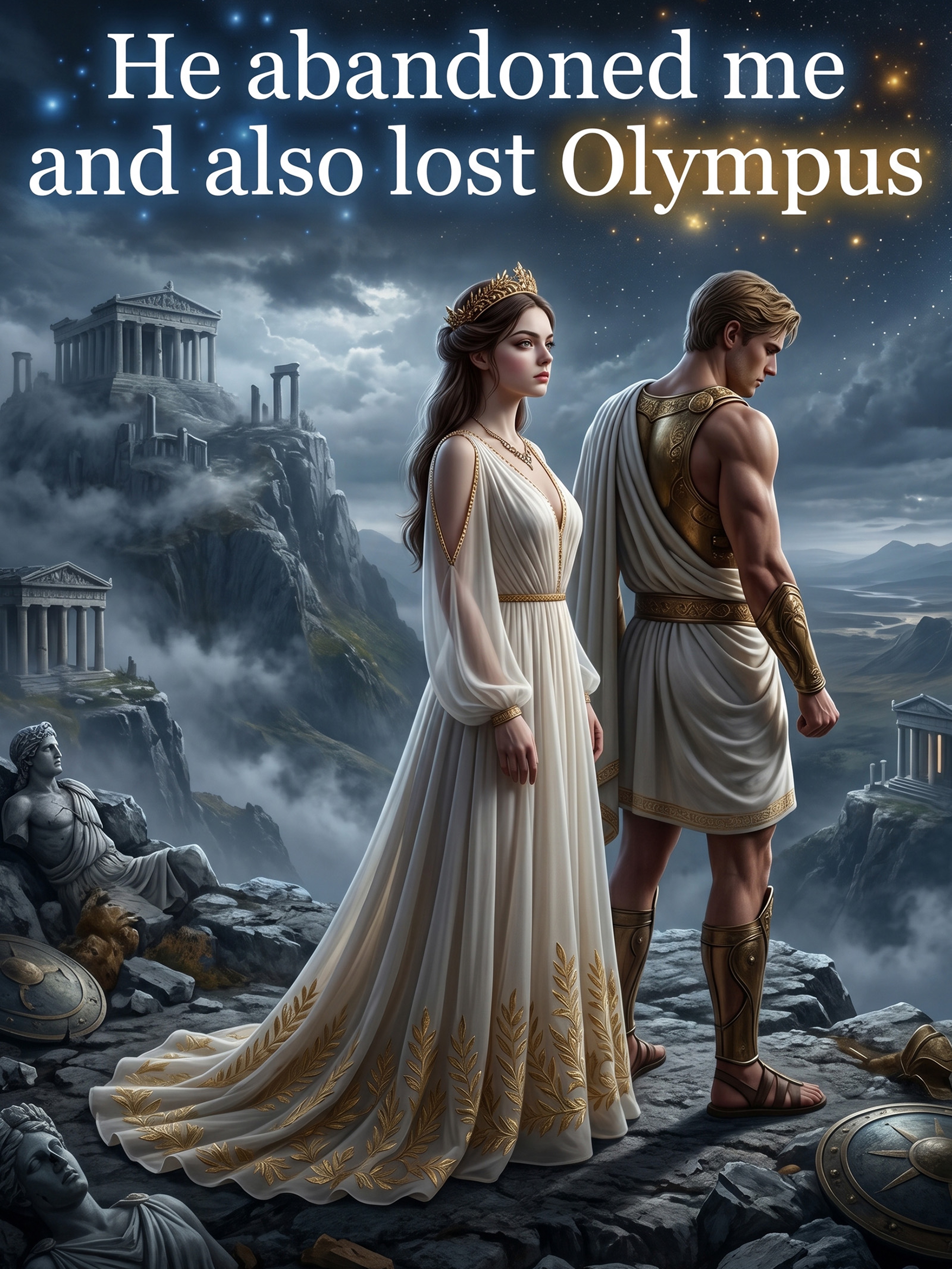 He abandoned me and also lost Olympus.