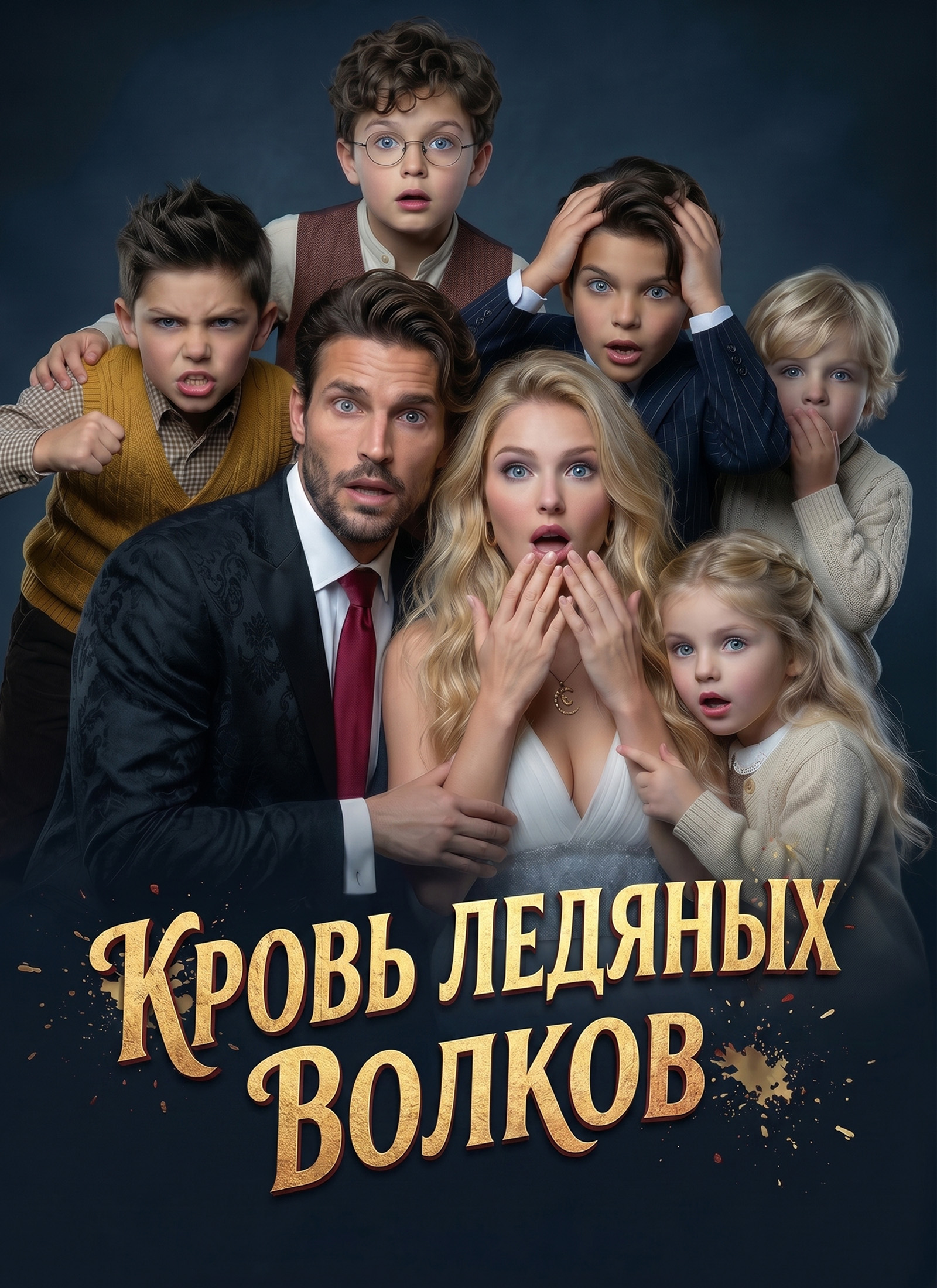 Обложка «Кровь Ледяных Волков»