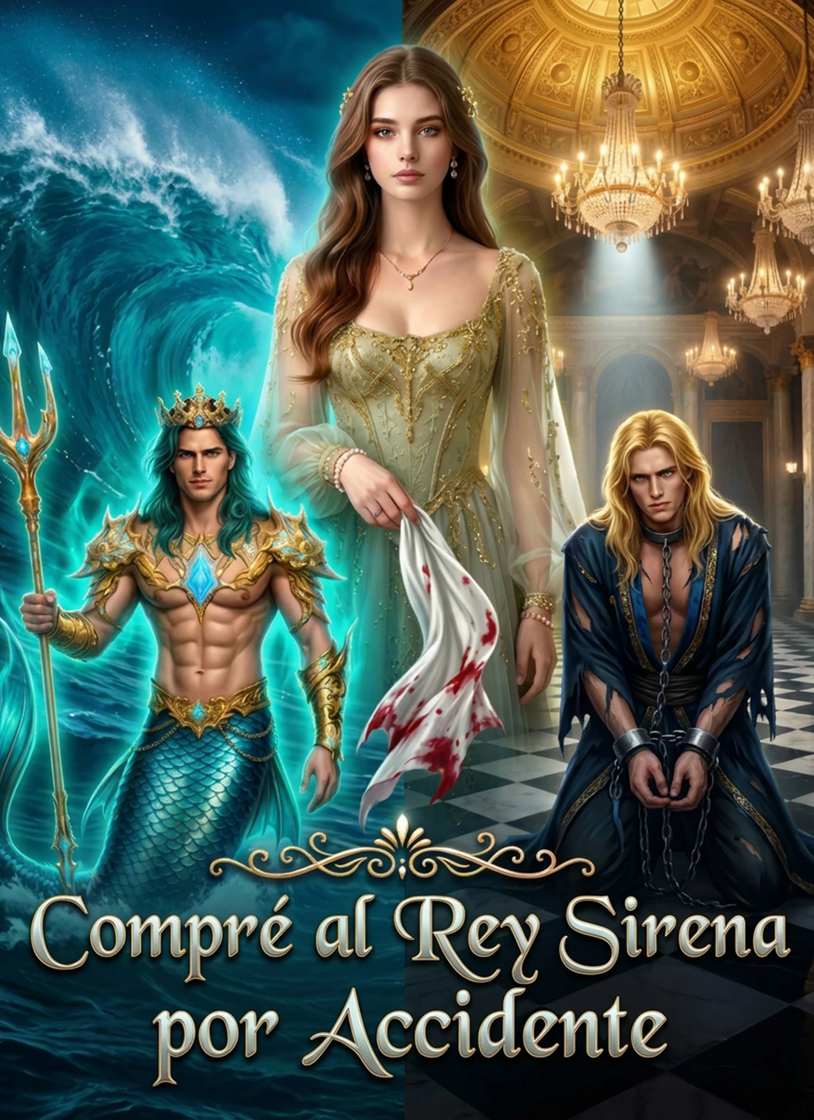 Portada de Compré al Rey Sirena por Accidente
