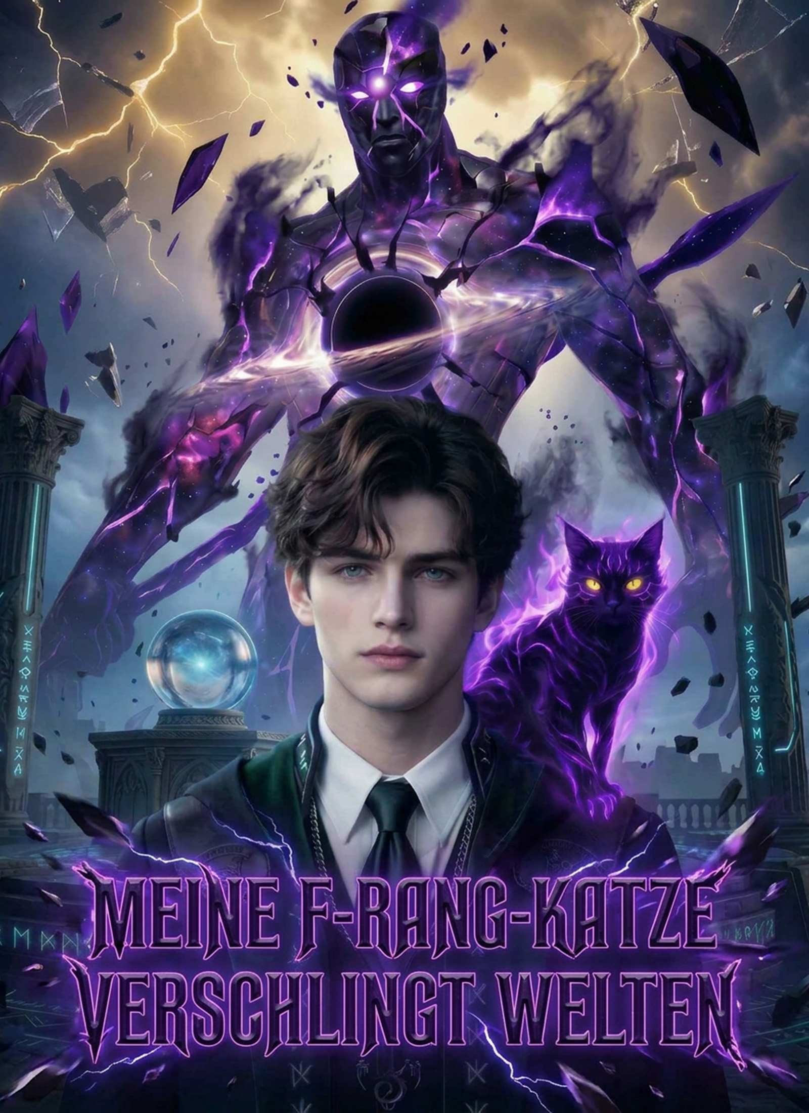 Cover von Meine F-Rang-Katze verschlingt Welten