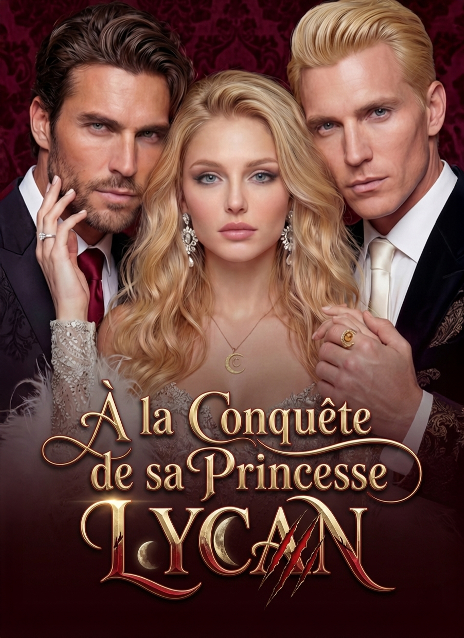 Couverture de [Doublé]À la Conquête de sa Princesse Lycan