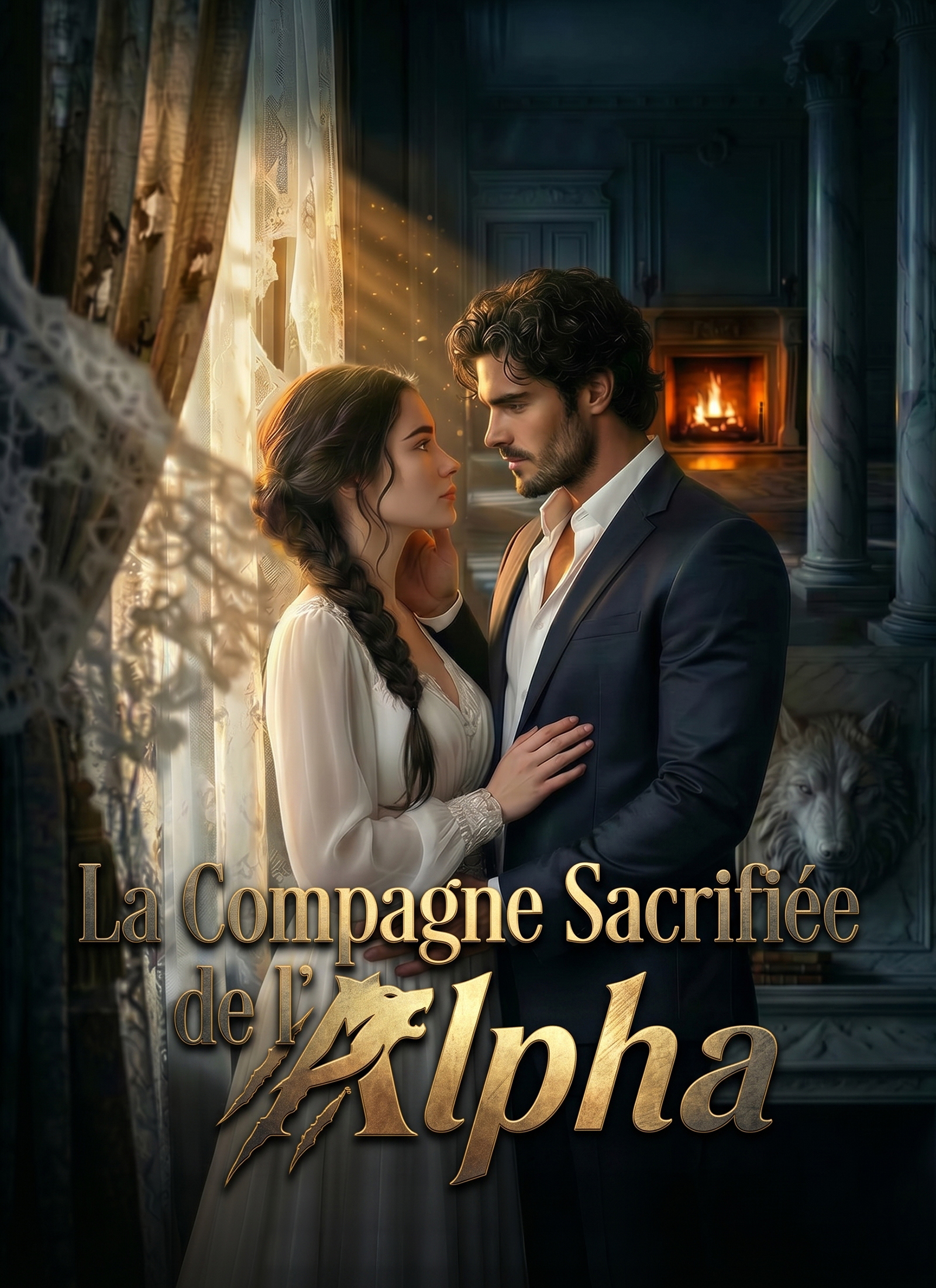 Couverture de La Compagne Sacrifiée de l'Alpha